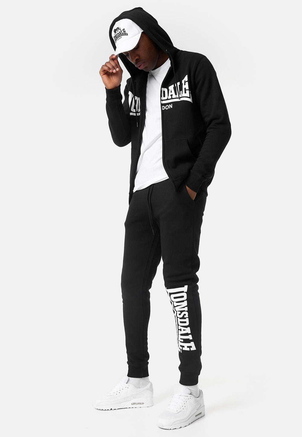 Lonsdale 117200 Feeny Jogginganzug Schwarz