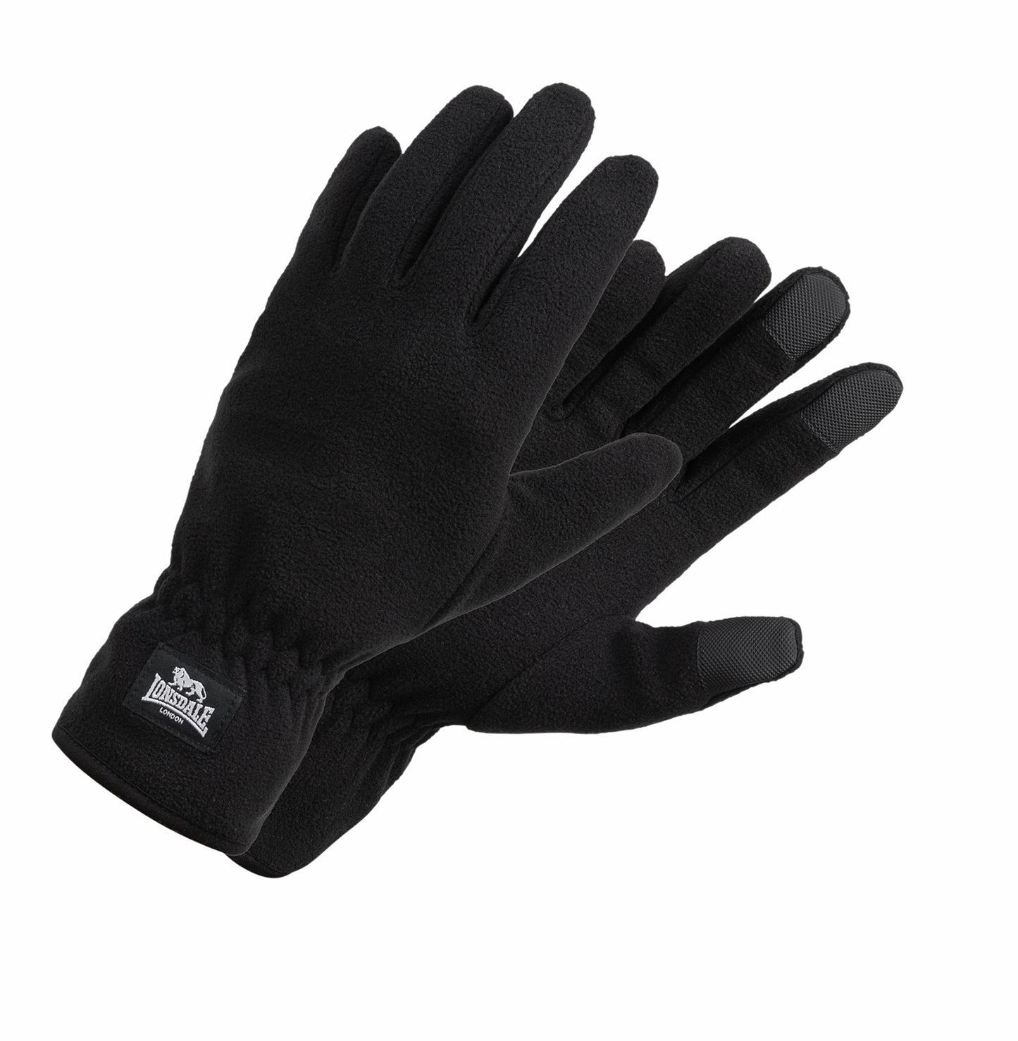 Lonsdale 117216 Ayside Unisex Handschuhe Schwarz