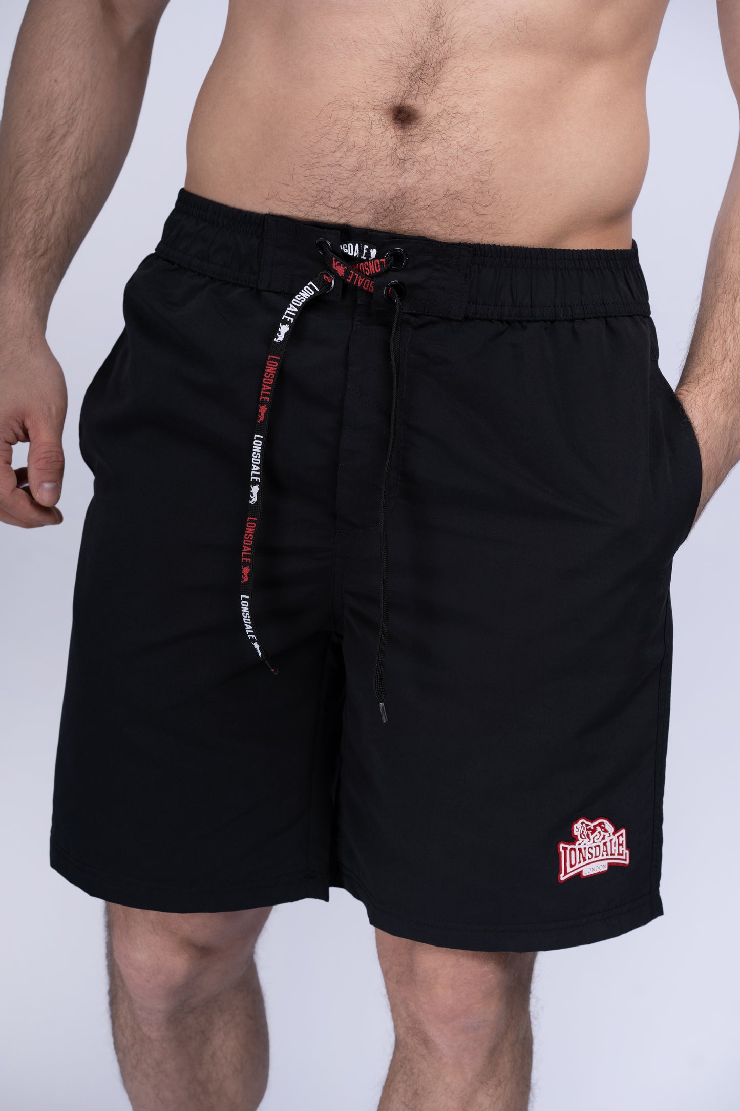 Lonsdale 117245 Dunbeath Boardshorts Schwarz