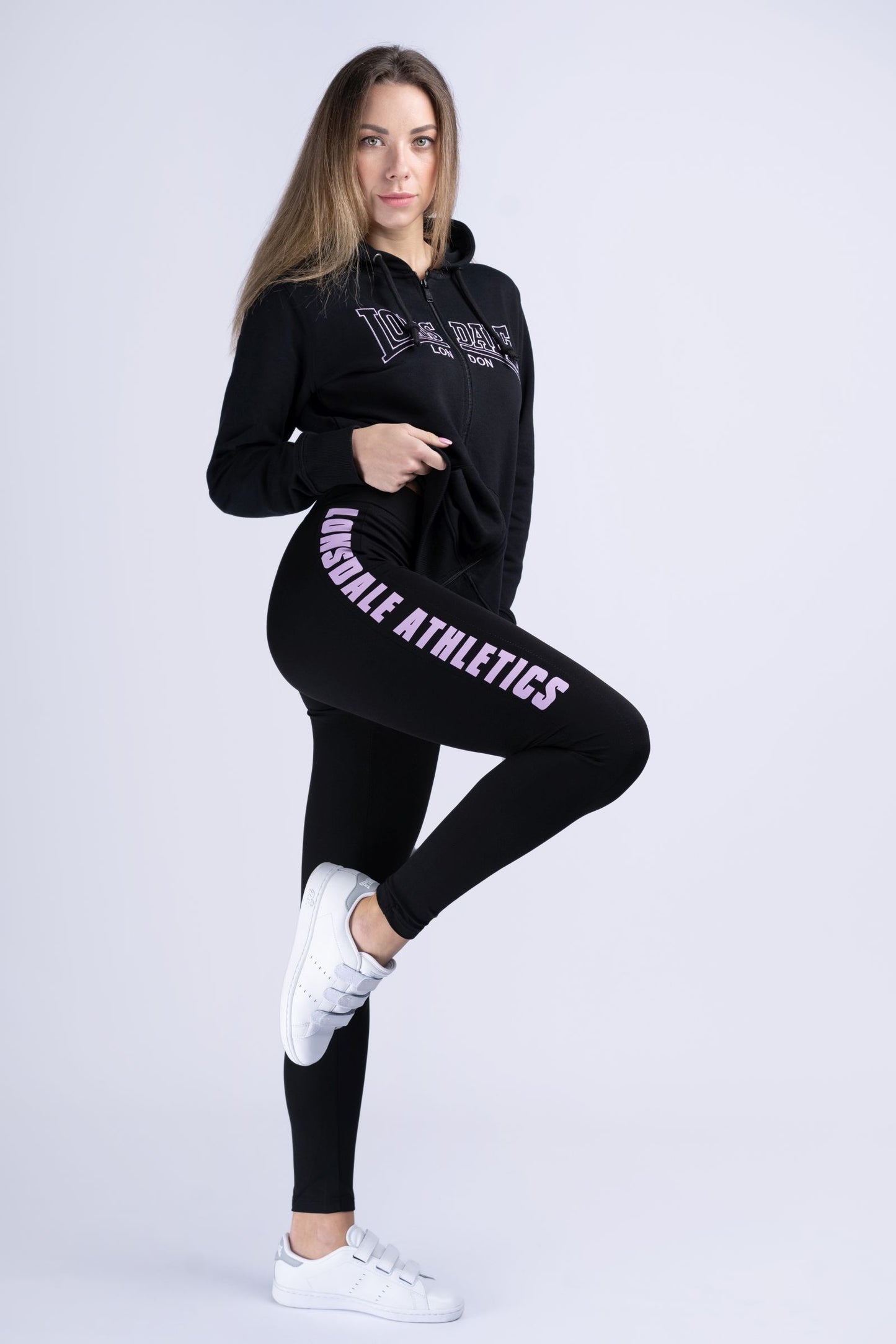 Lonsdale London 117269 Ladies Clashmore Leggins Schwarz