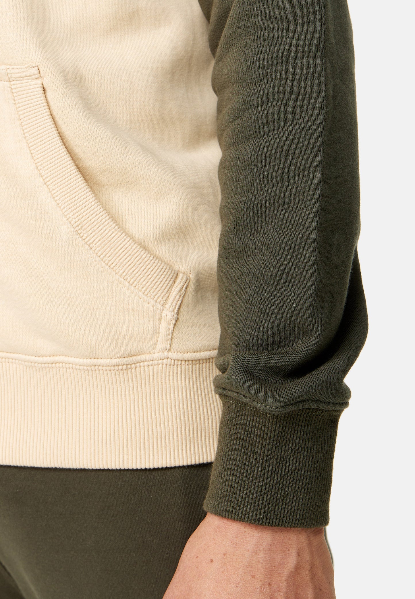 Lonsdale 117292 Stretton Jogginganzug Olive/Beige