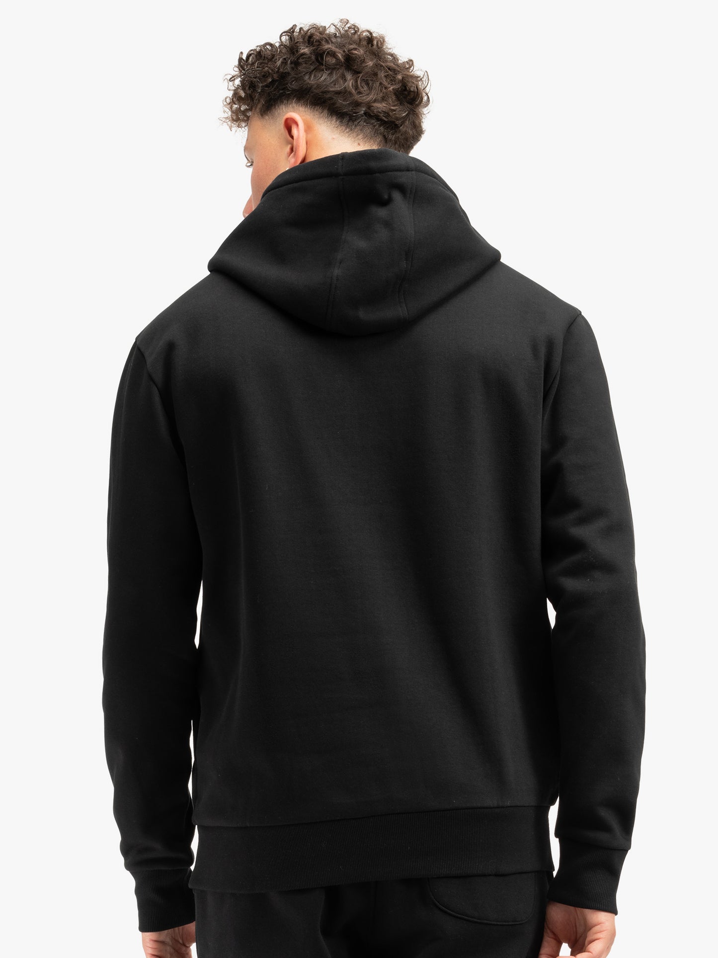 Lonsdale 117309 Rushen Kapuzensweatshirt Schwarz