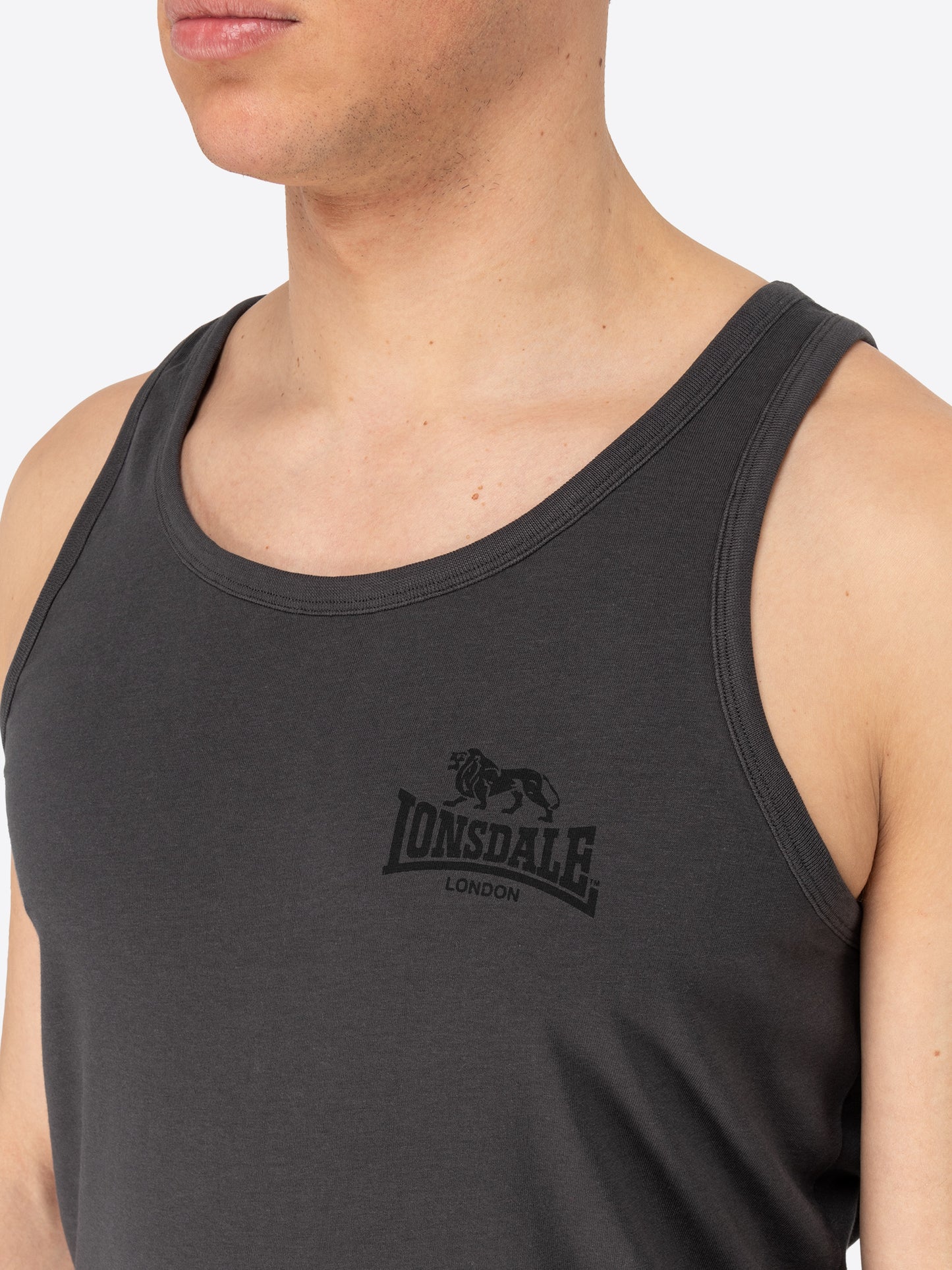 Lonsdale 117331 Dolton Singlet Anthracite