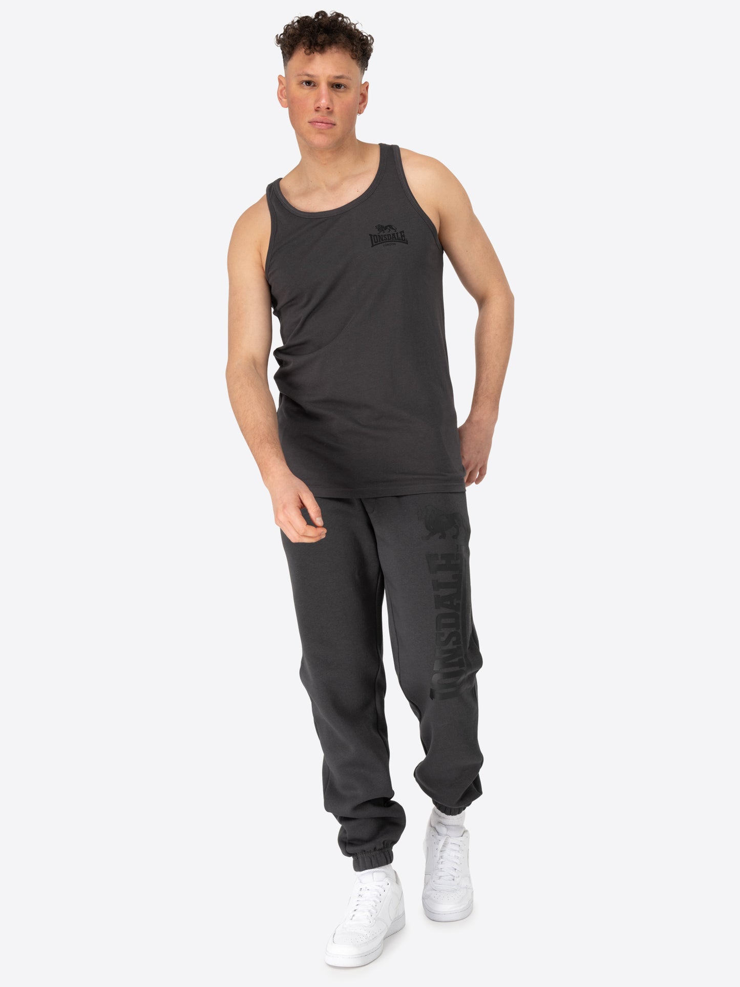 Lonsdale 117331 Dolton Singlet Anthracite