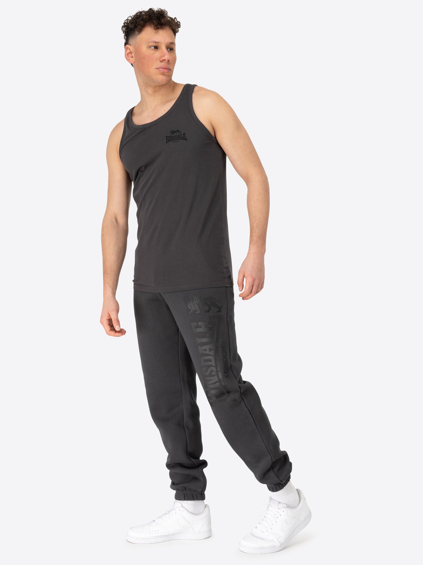 Lonsdale 117331 Dolton Singlet Anthracite