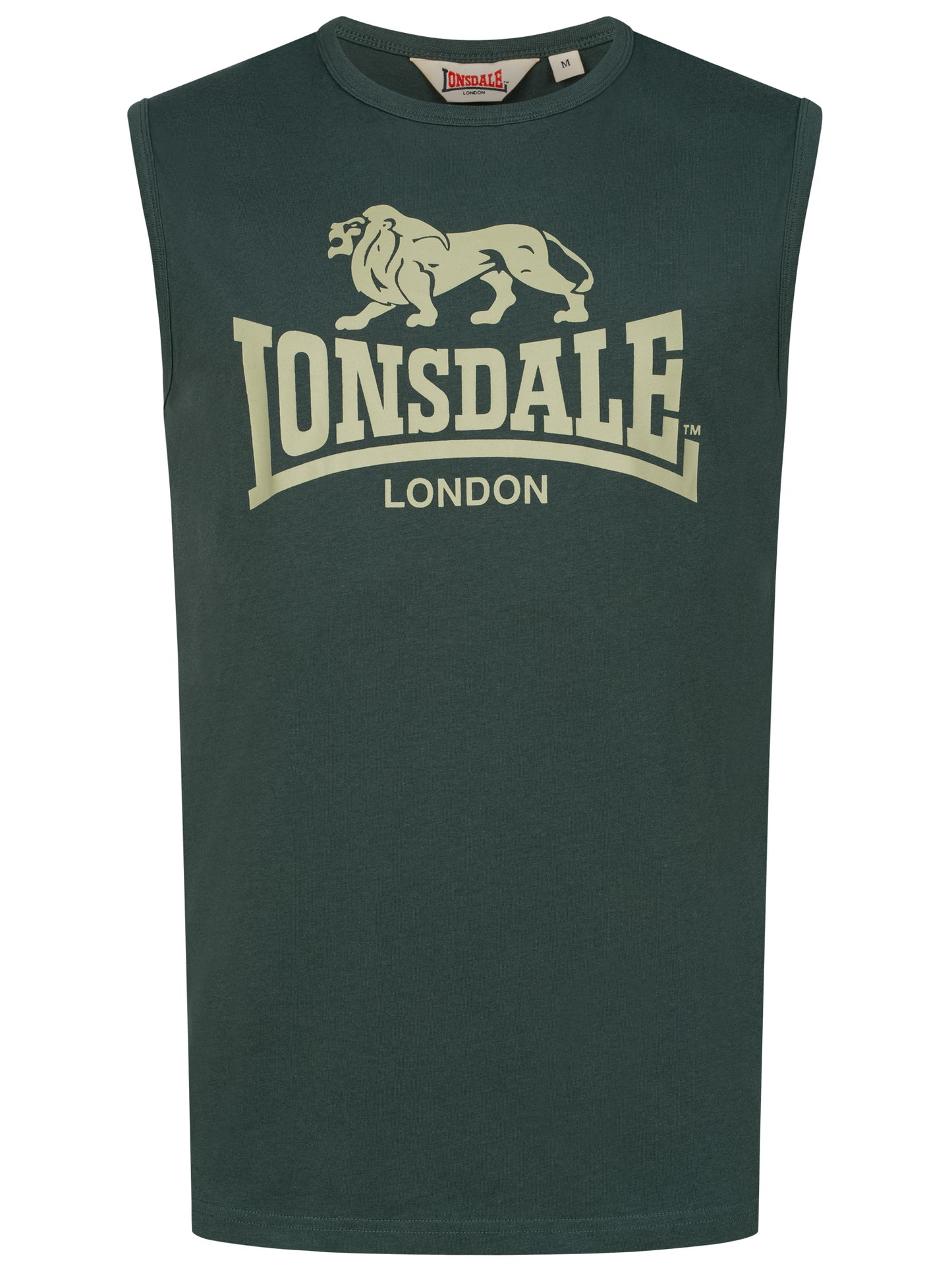 Lonsdale 117332 Clopton Singlet Grün