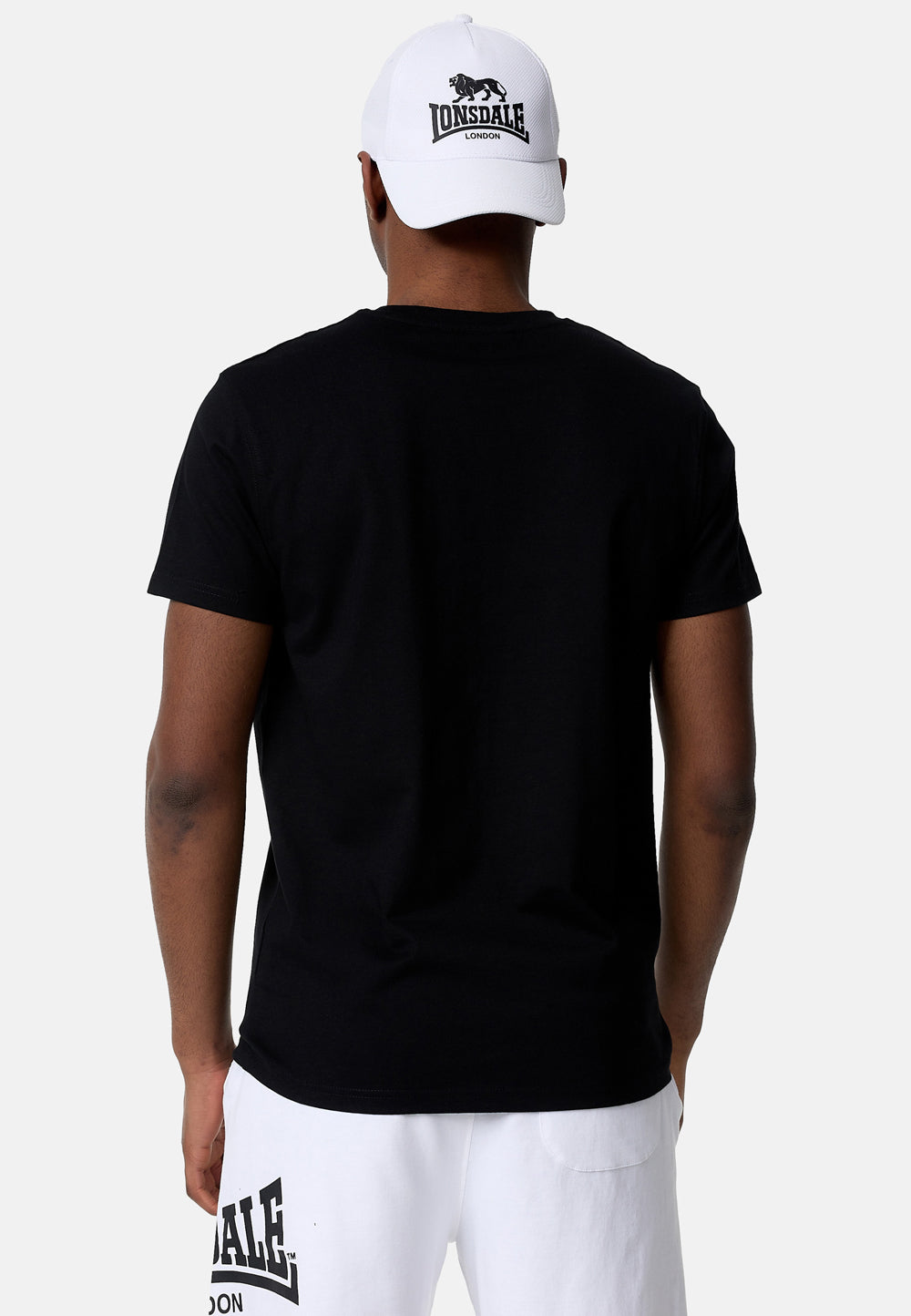 Lonsdale 117347 Kilchoan T-Shirt Schwarz