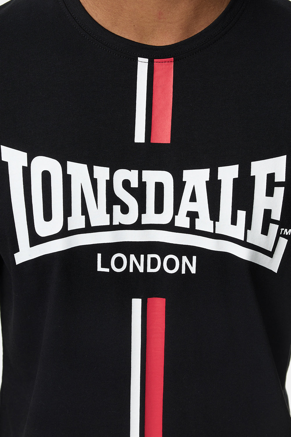 Lonsdale 117350 Altandhu T-Shirt Schwarz