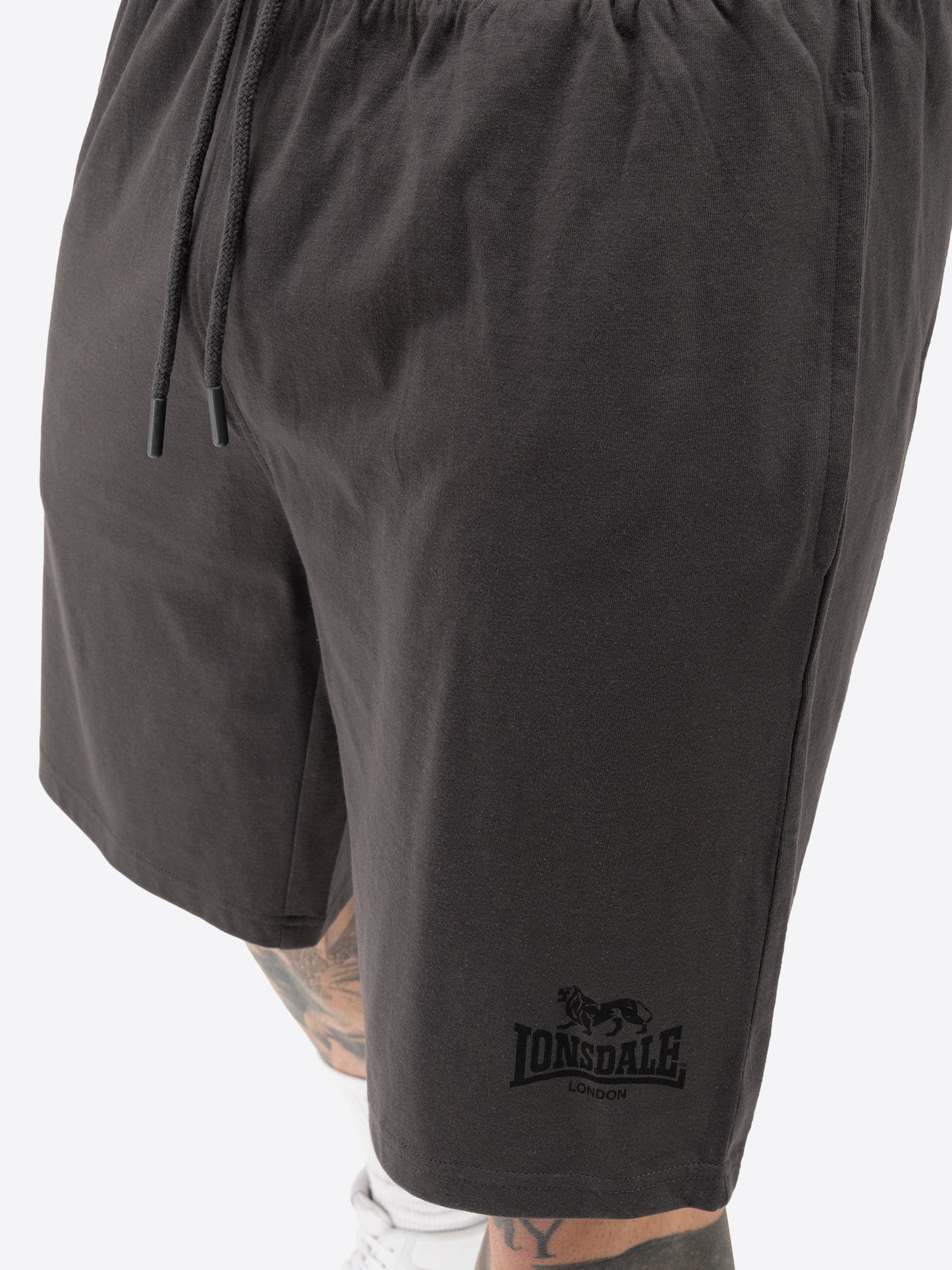 Lonsdale 117434 Allanton Kurzer Trainingsanzug Anthracite