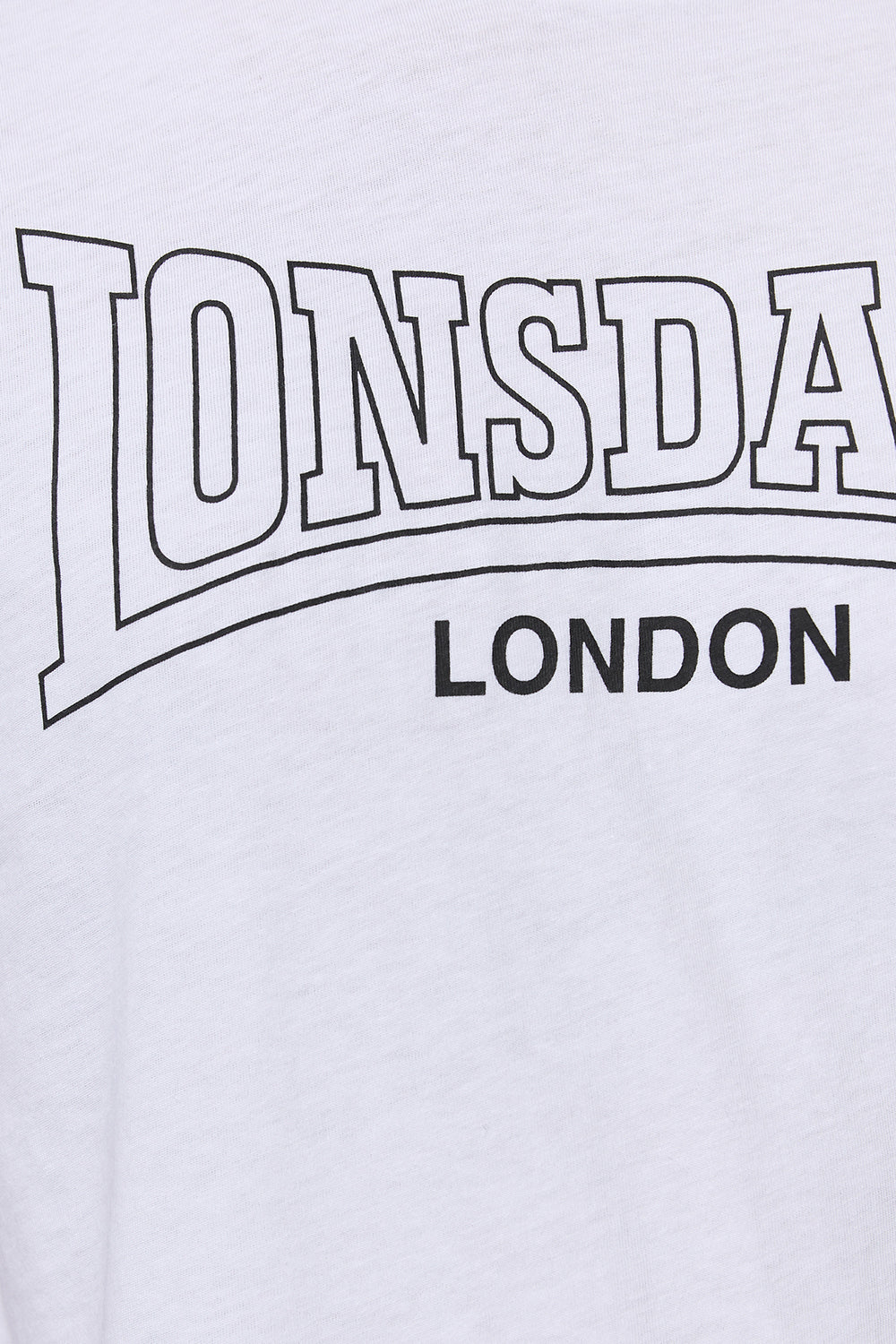 Lonsdale 117435 Beanley Dreierpack T-Shirt - Schwarz/Weiss/ Marl Grey