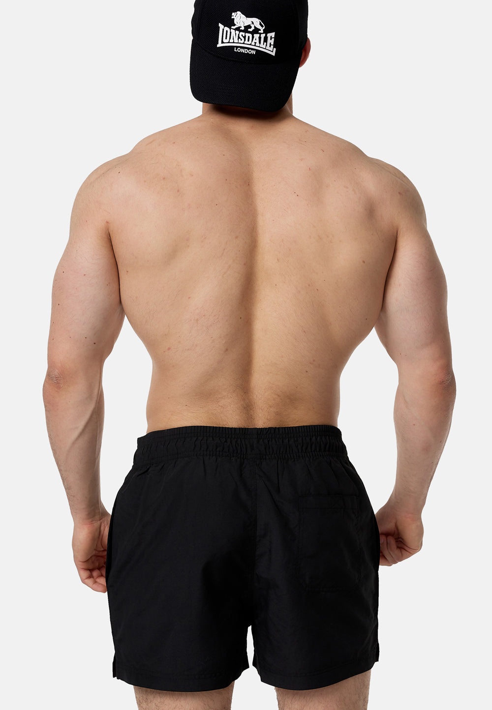 Lonsdale 117440 Kilstay Badehose Schwarz