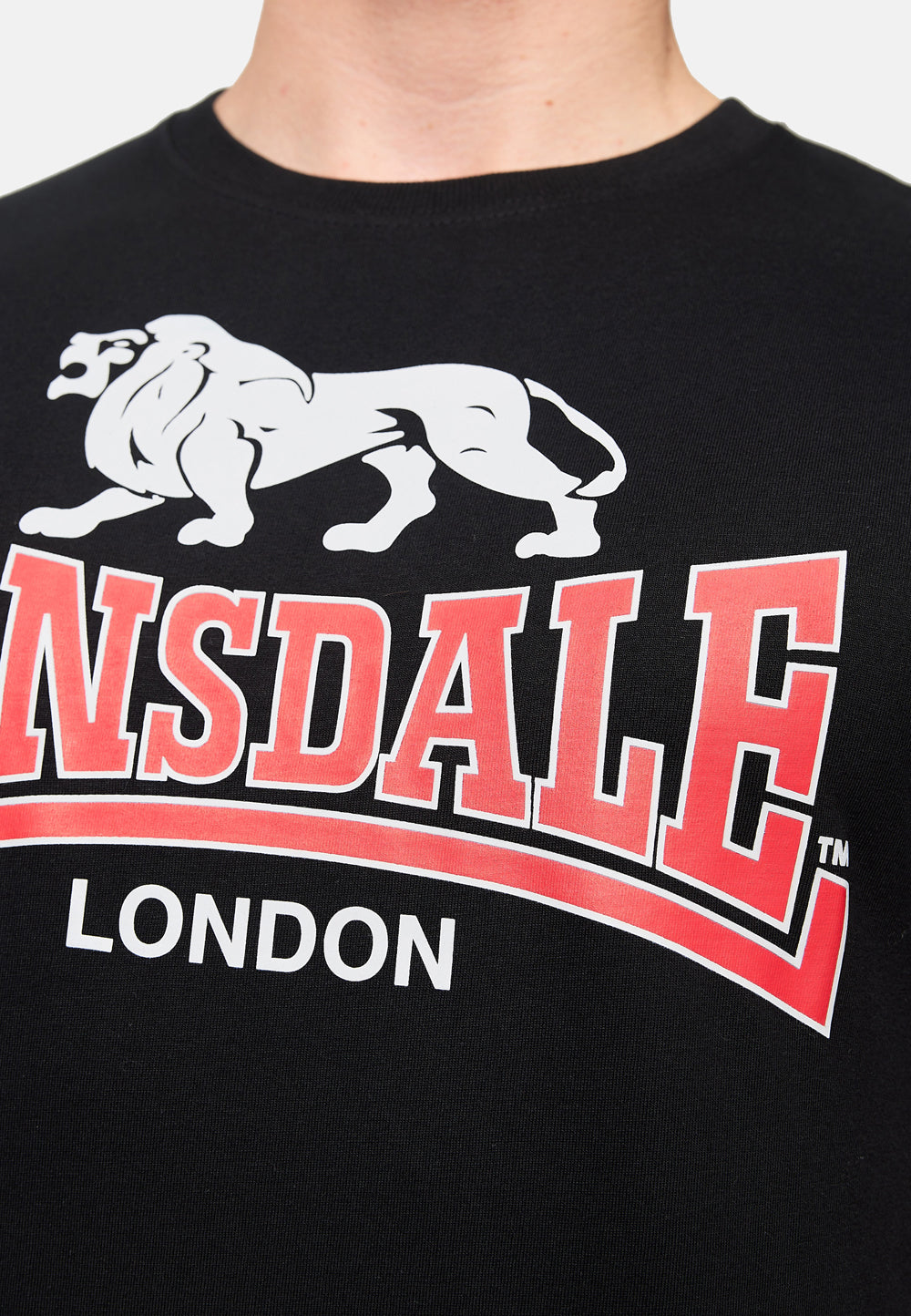 Lonsdale 117443 Cromane T-Shirt - Schwarz