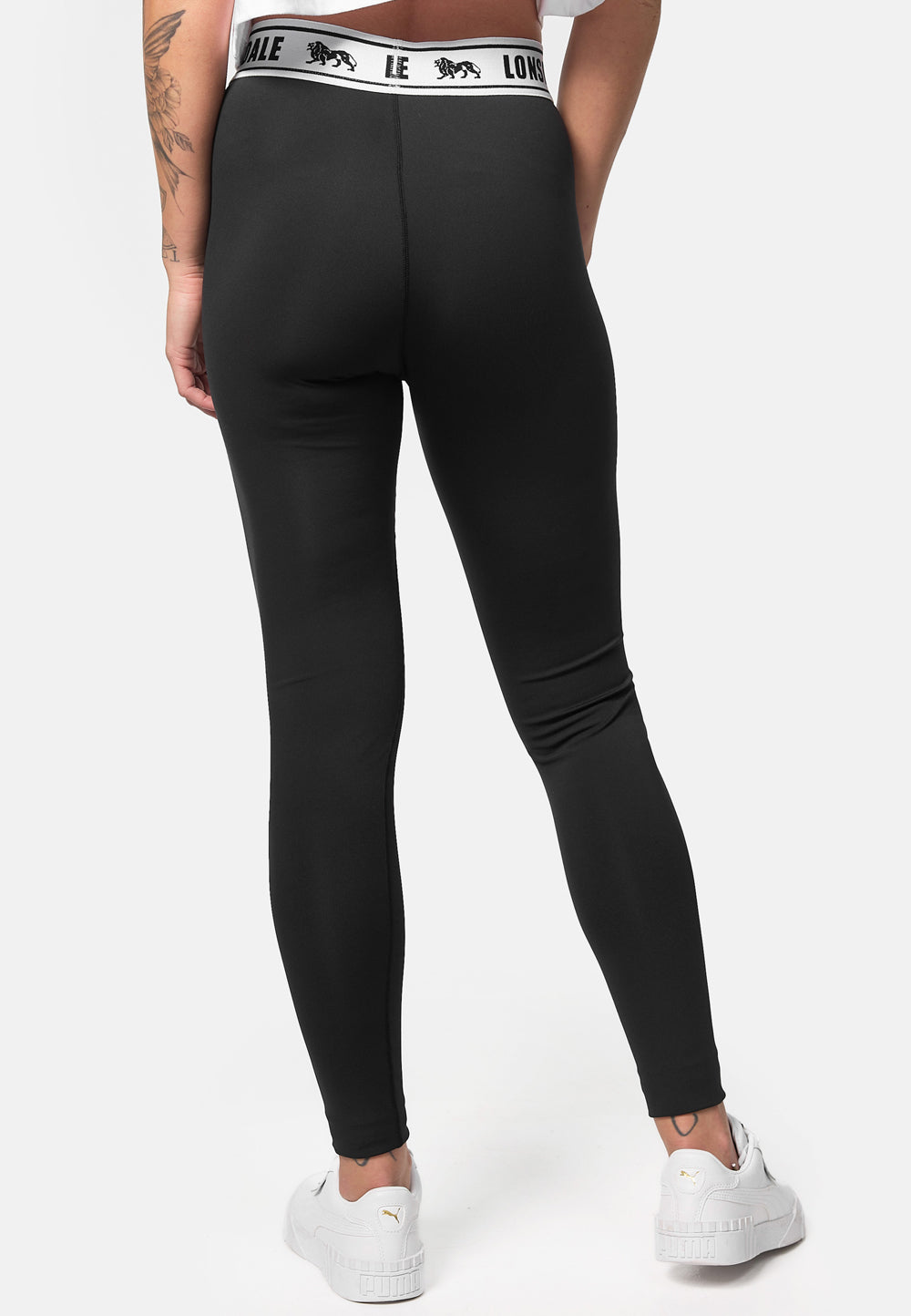 Lonsdale 117507 Ladies Ballingguine Leggins Schwarz