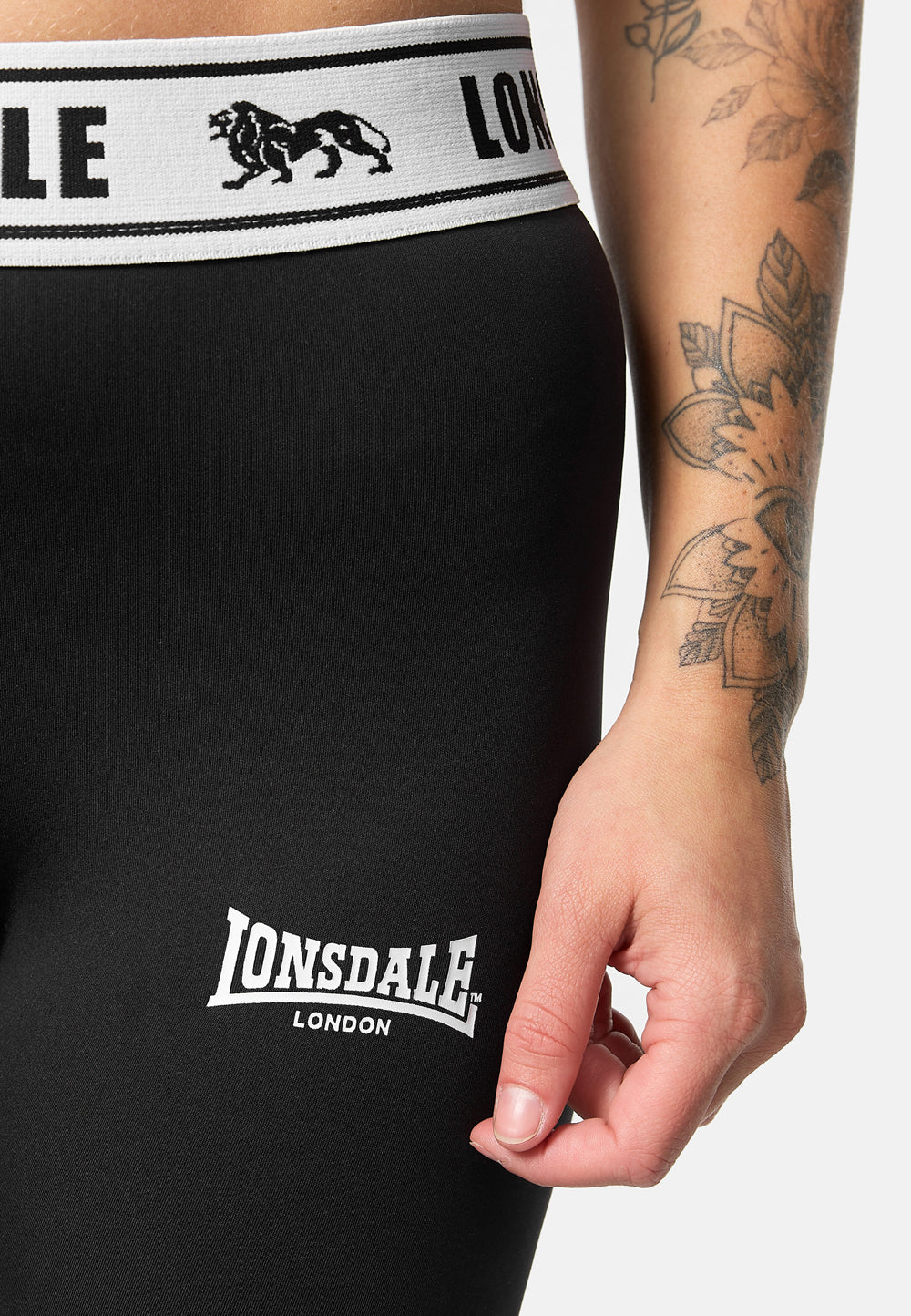 Lonsdale 117507 Ladies Ballingguine Leggins Schwarz