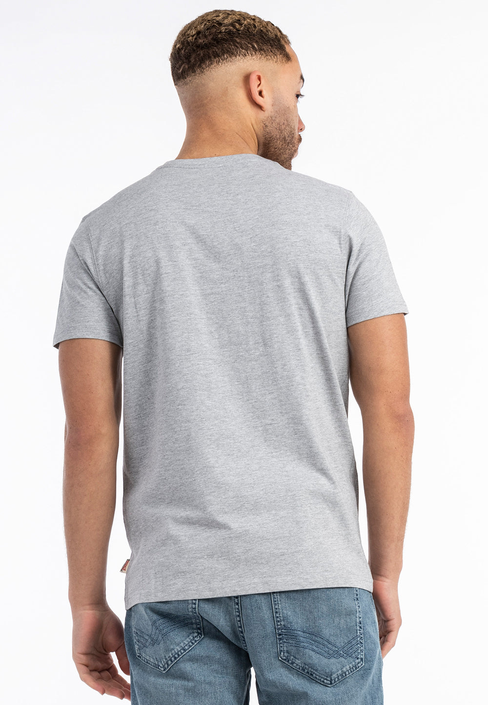 Lonsdale 117525 Gonfirth T-Shirt - Marl Grey