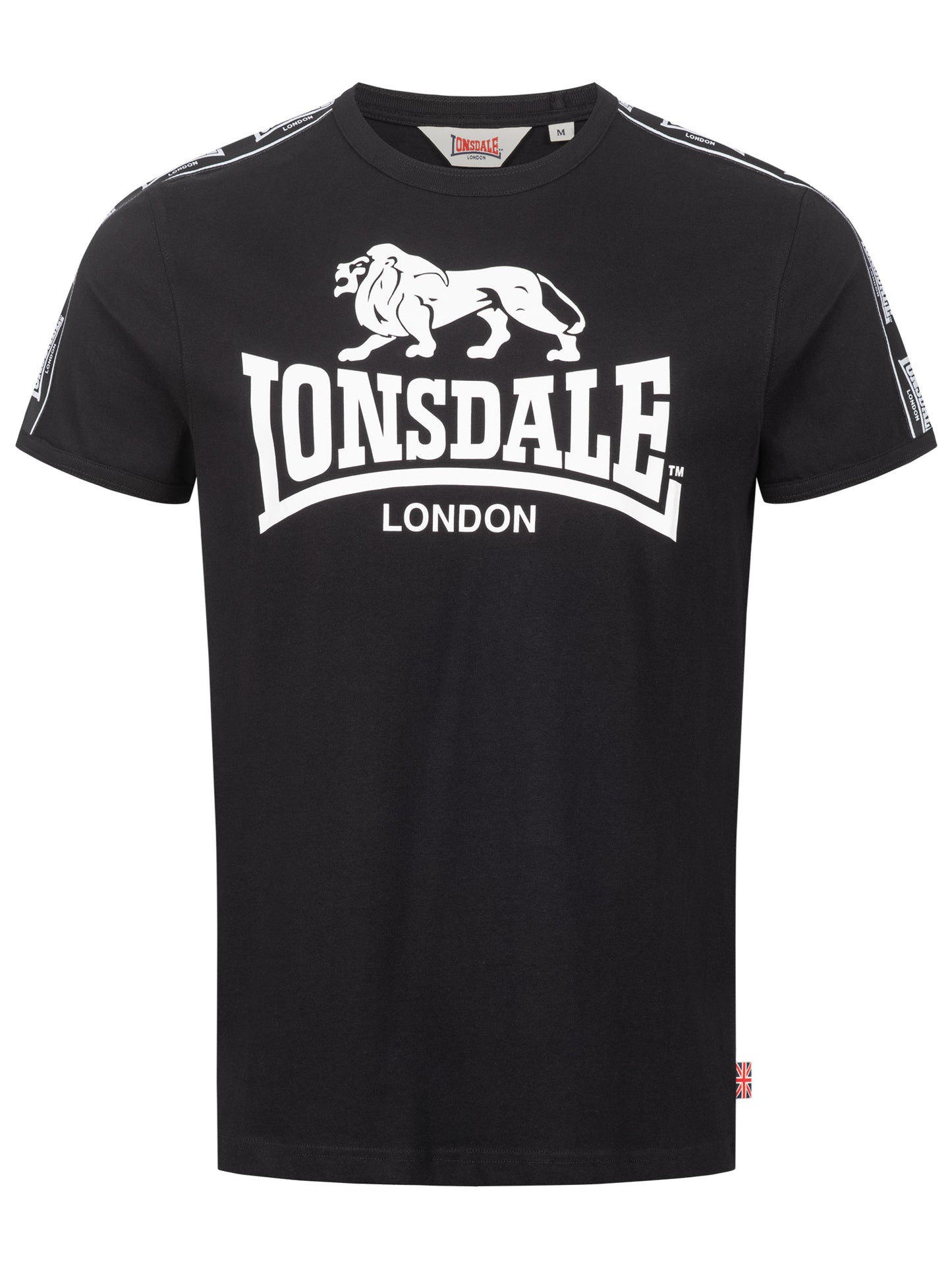 Lonsdale 117534 Stour T-Shirt - Schwarz