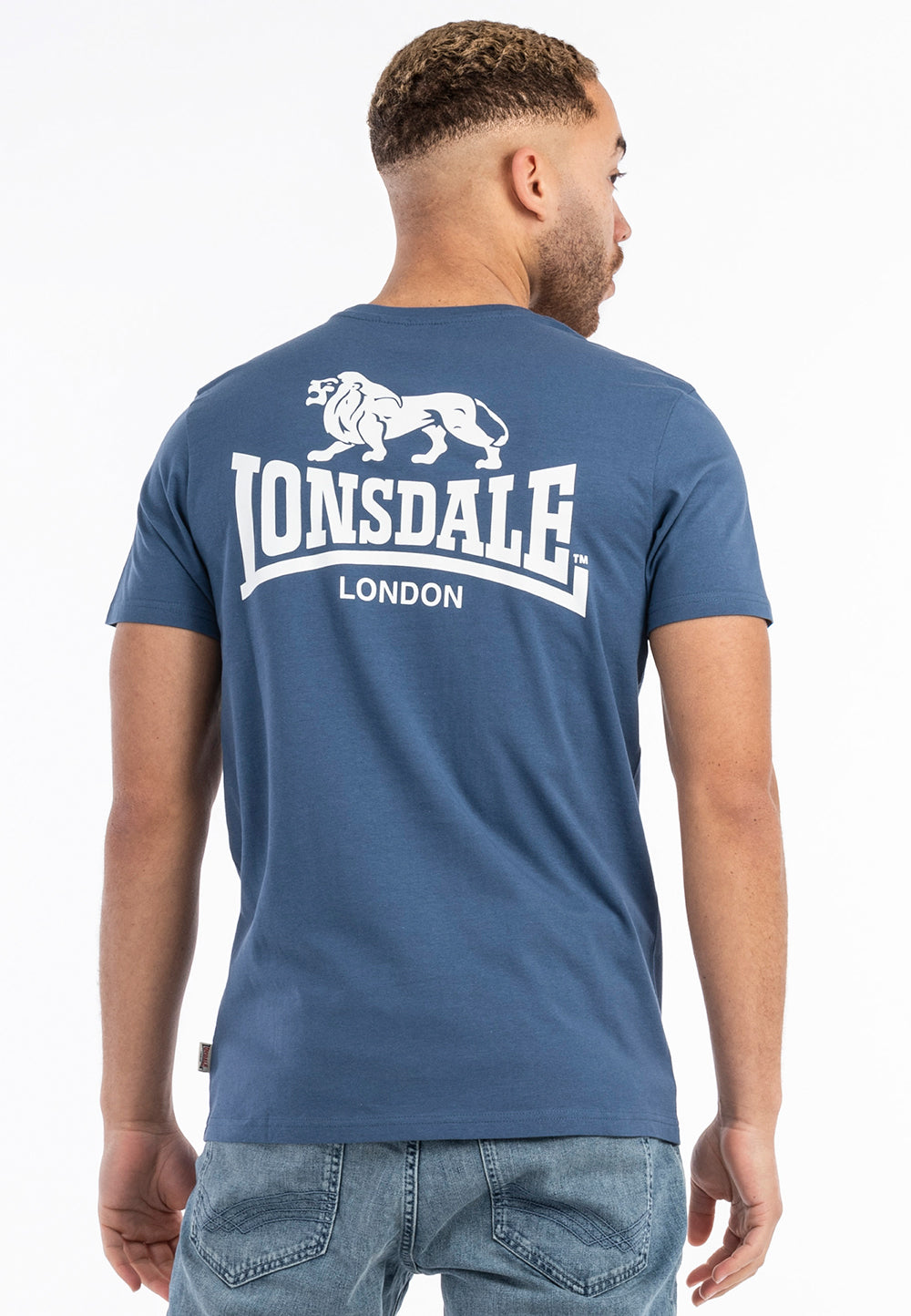 Lonsdale 117541 Whiteness T-Shirt - Navy