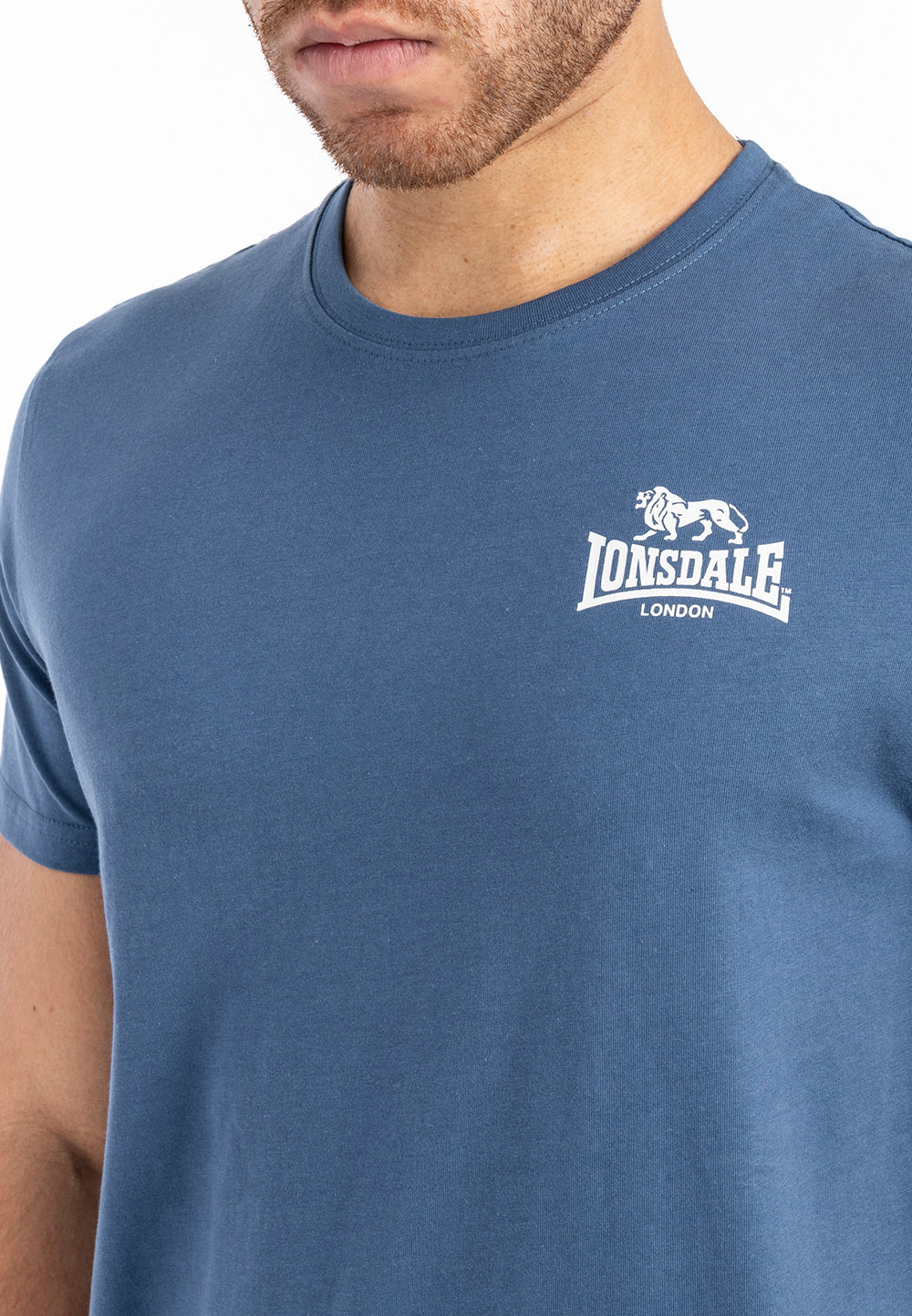 Lonsdale 117541 Whiteness T-Shirt - Navy