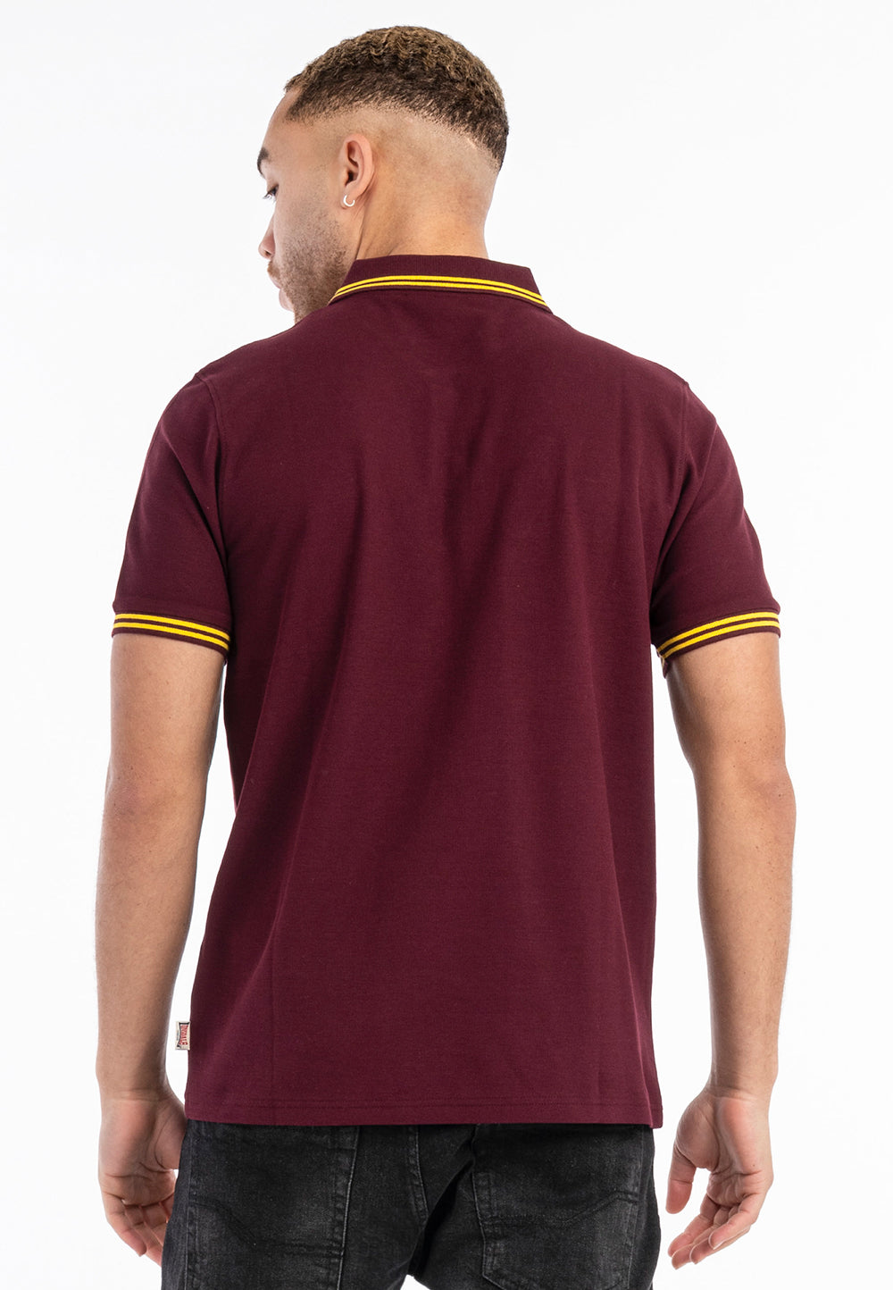 Lonsdale 117545 Hellister Poloshirt - Oxblood