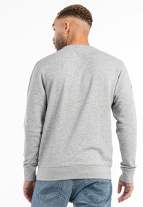 Lonsdale 117549 Noss Sweatshirt Marl Grey