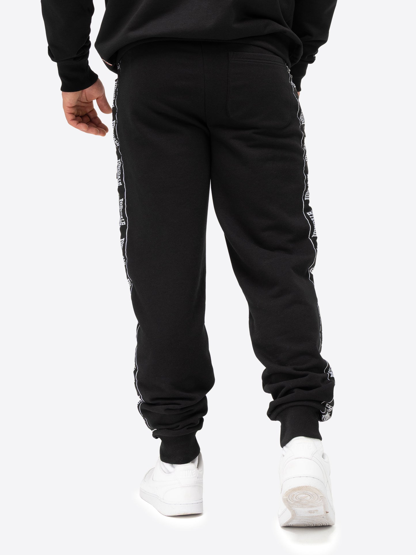 Lonsdale 117563 Tenston Jogginghose Schwarz