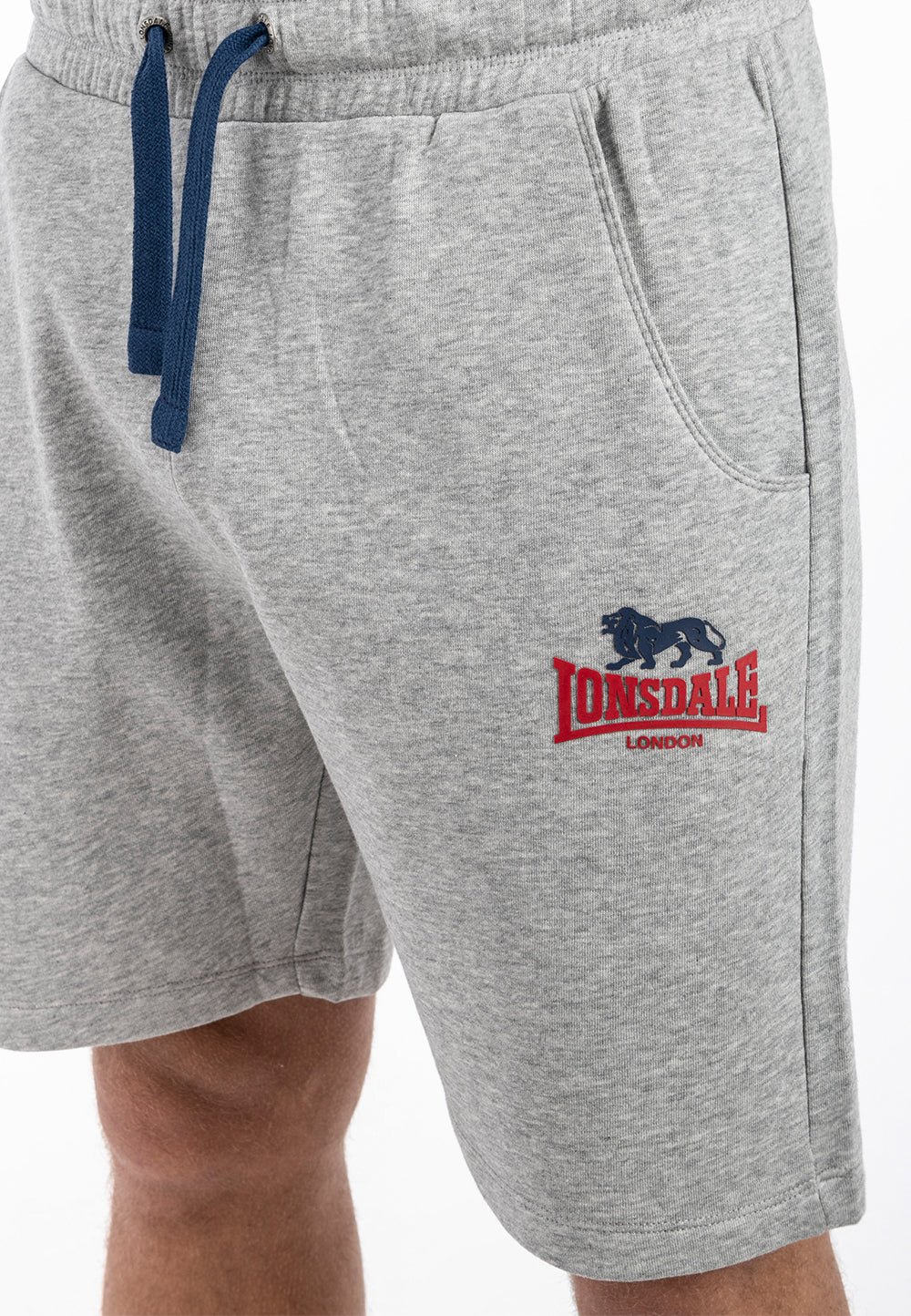 Lonsdale 117565 Skaill Shorts Marl Grey