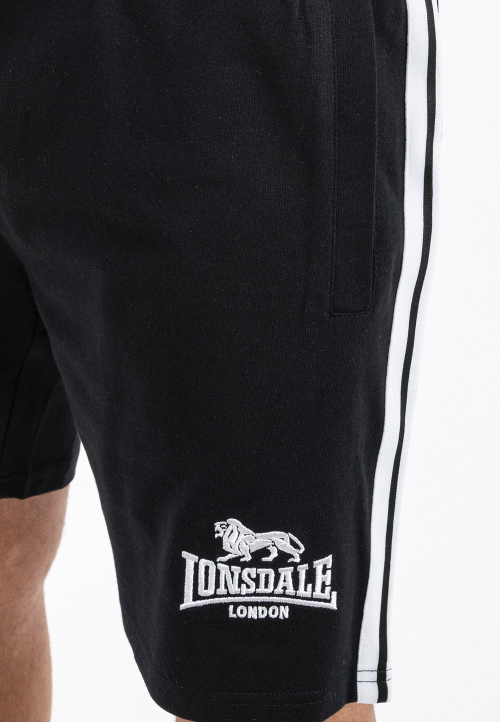 Lonsdale 117567 Marwick Shorts Schwarz