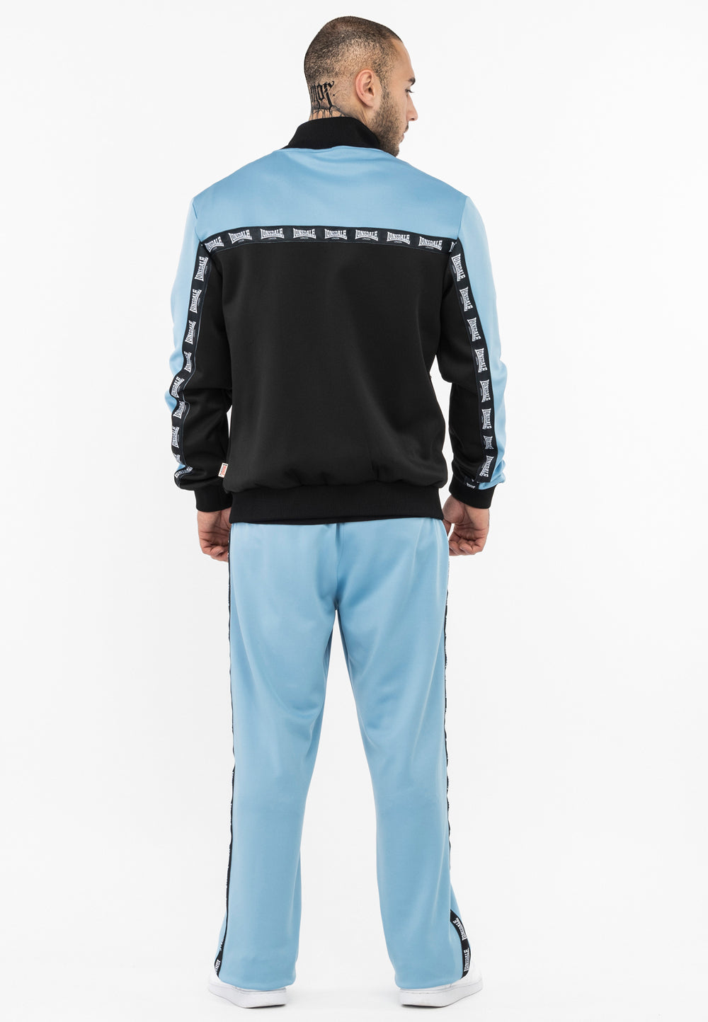 Lonsdale 117571 Woodwick Jogginganzug Schwarz/Blau