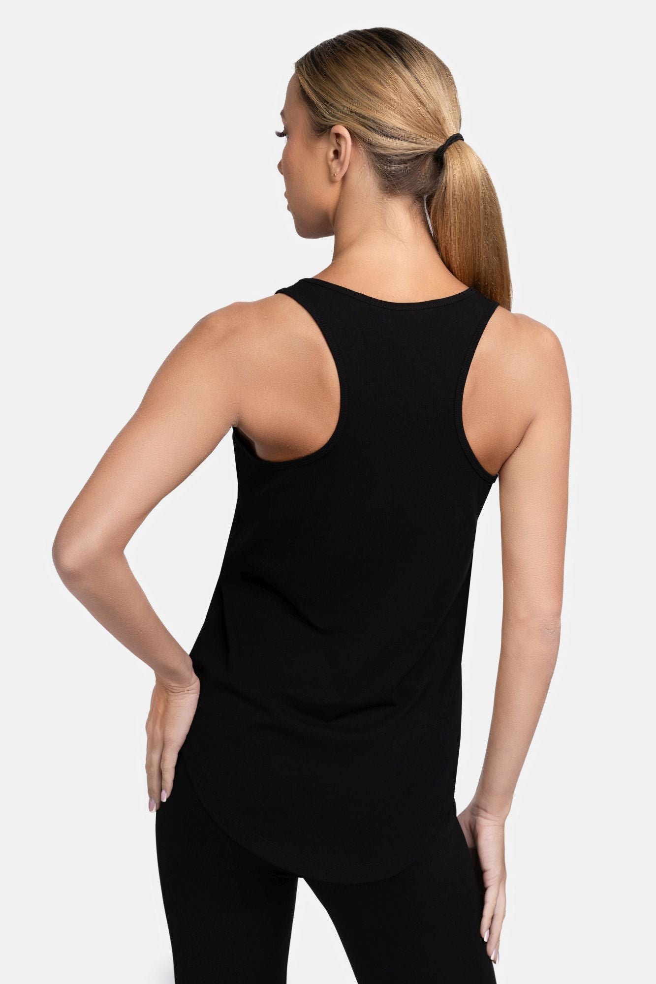 Lonsdale 117603 Ladies Lismoyny Singlet Schwarz