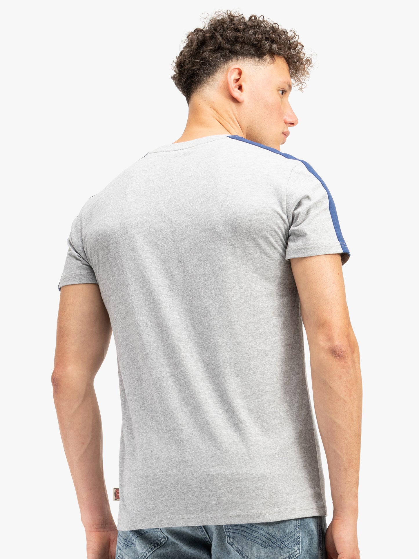 Lonsdale 117604 Henconner T-Shirt - Marl Grey