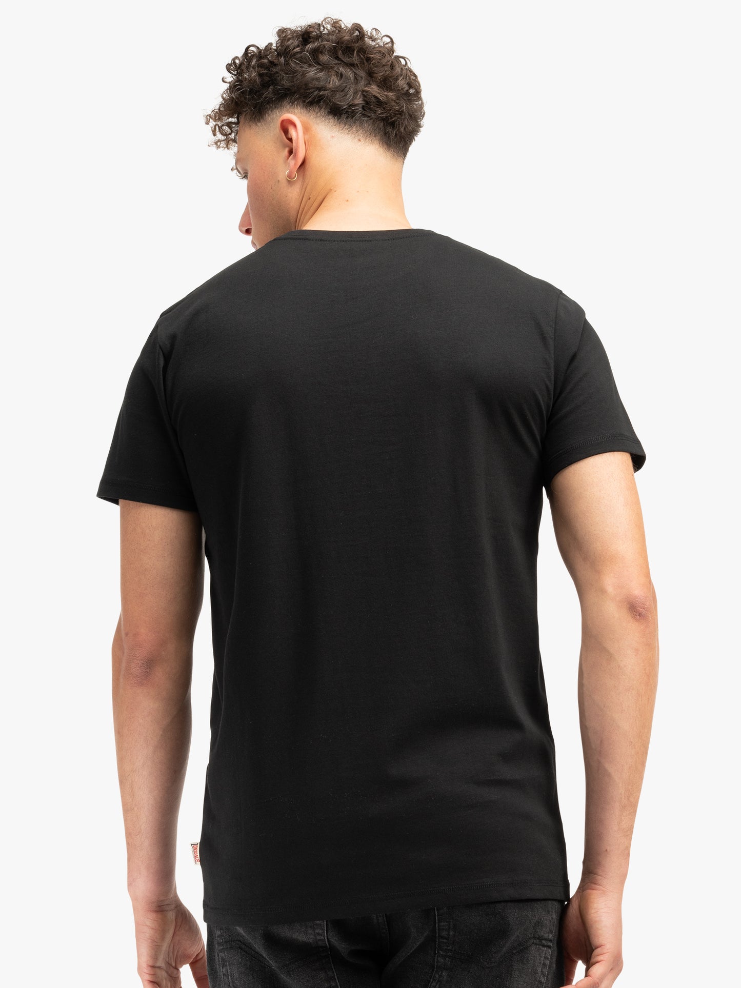 Lonsdale 117607 ColsbrookeT-Shirt - Schwarz