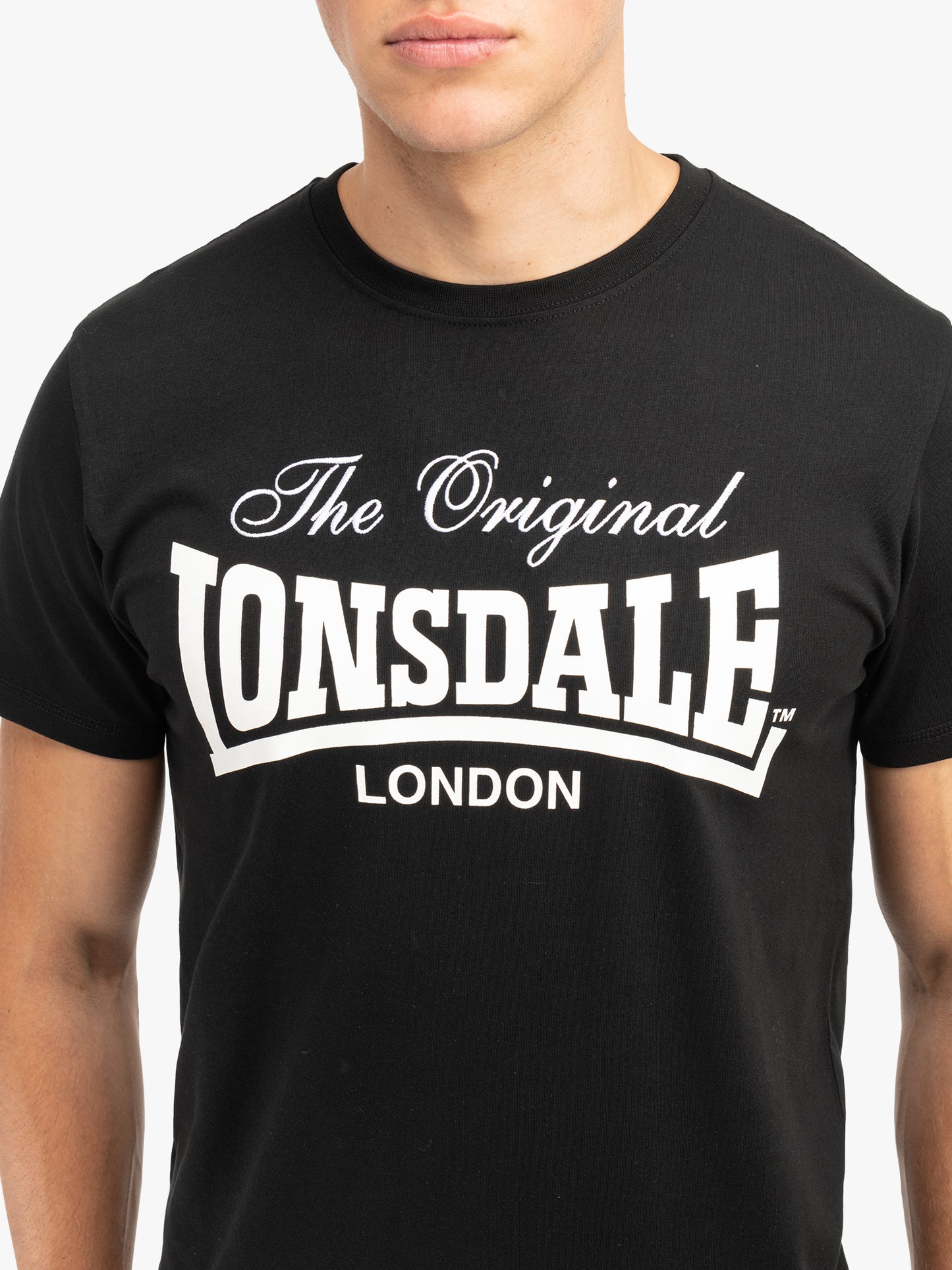 Lonsdale 117607 ColsbrookeT-Shirt - Schwarz