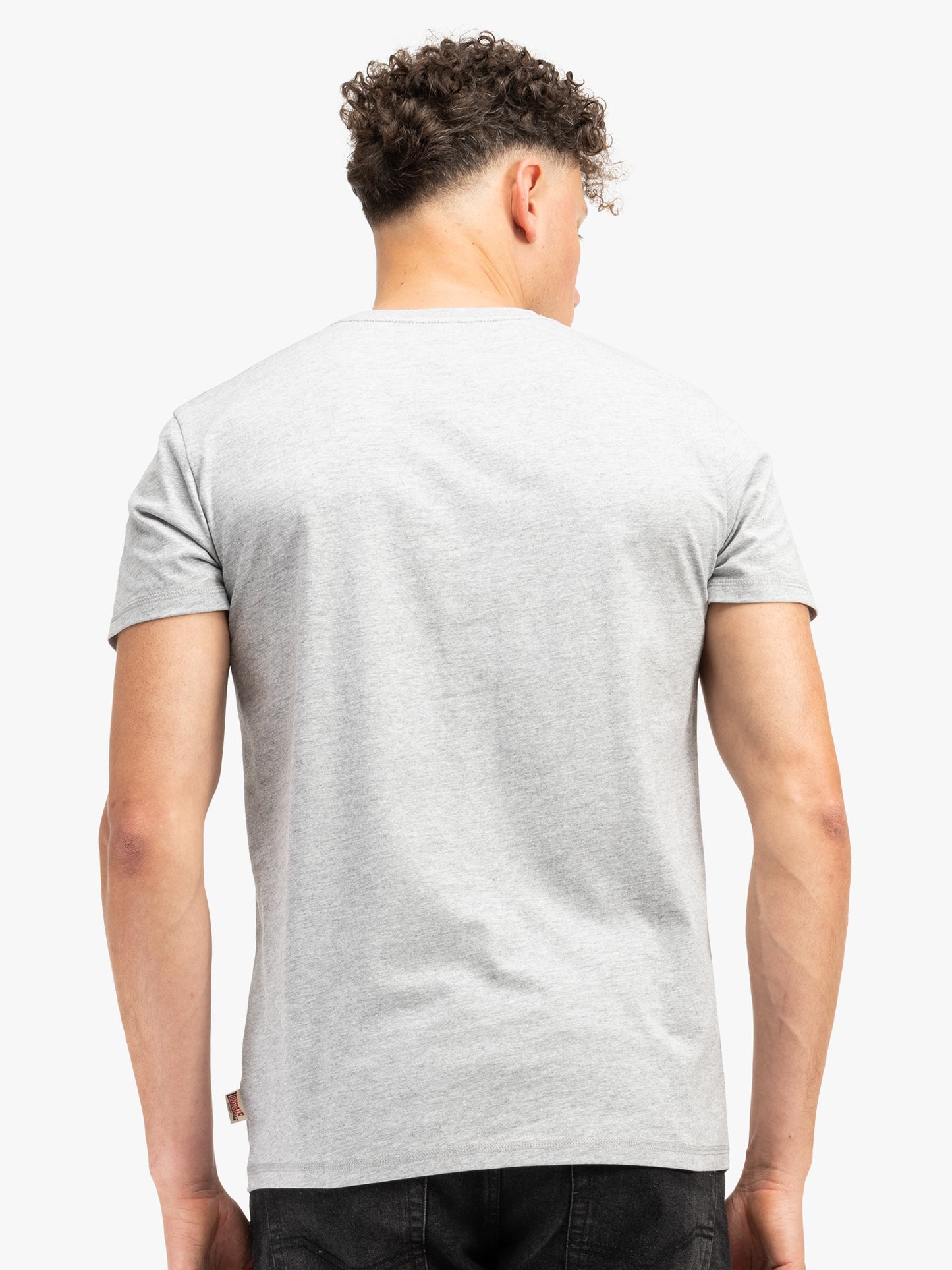 Lonsdale 117607 ColsbrookeT-Shirt - Marl Grey