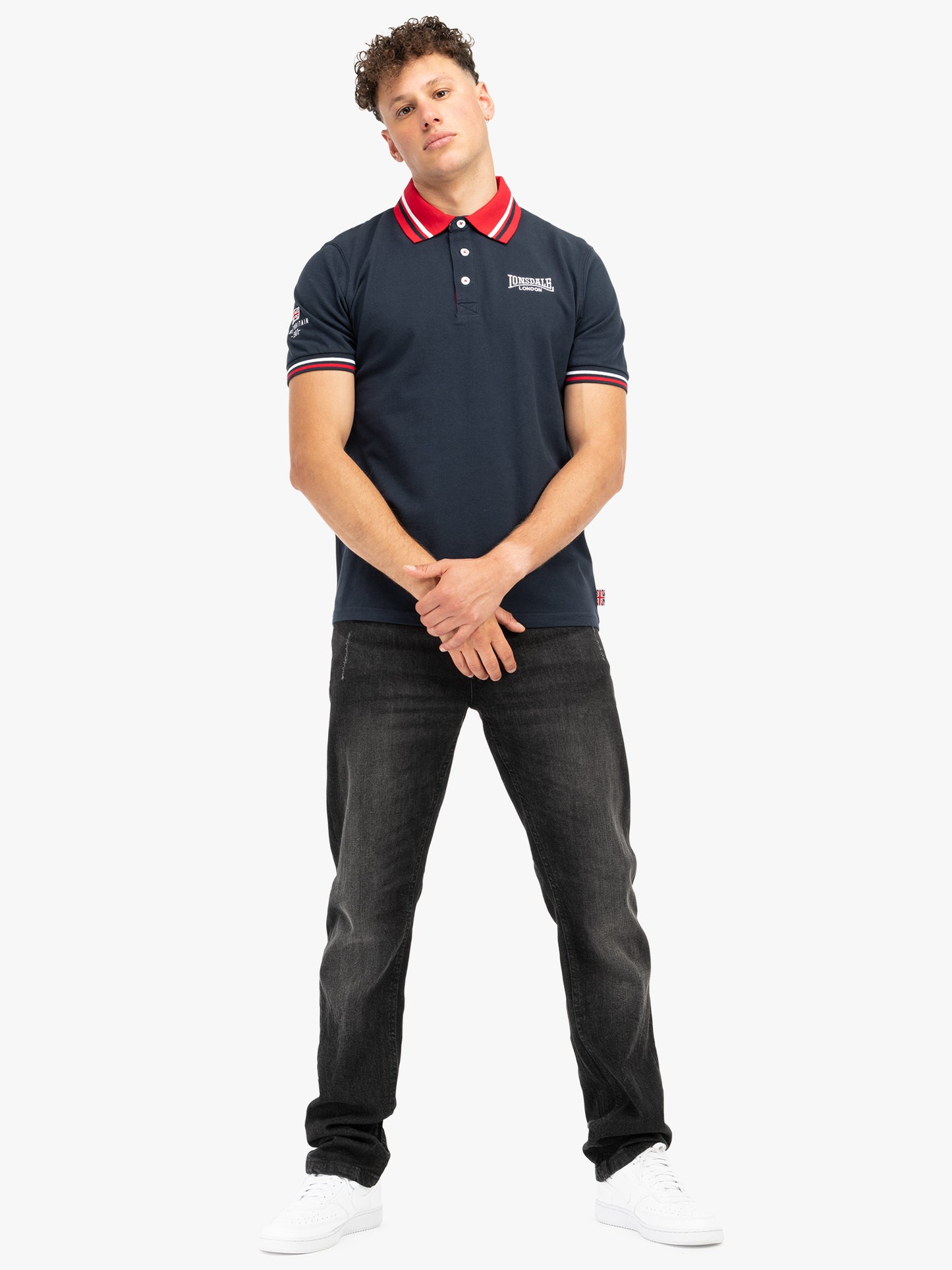 Lonsdale 117614 Ellers Grove Poloshirt Navy