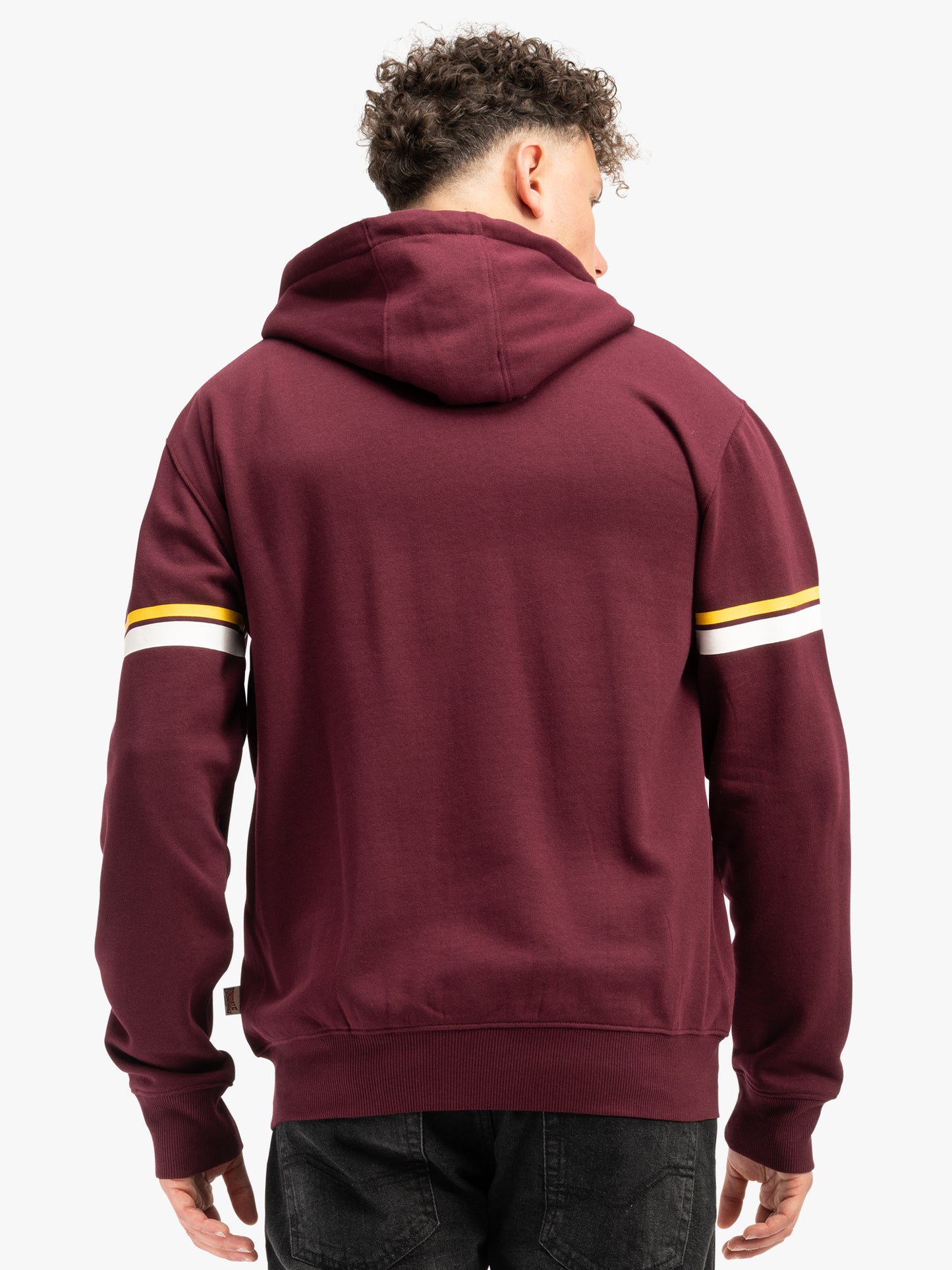 Lonsdale 117619 Darfield Kapuzensweatjacke Oxblood
