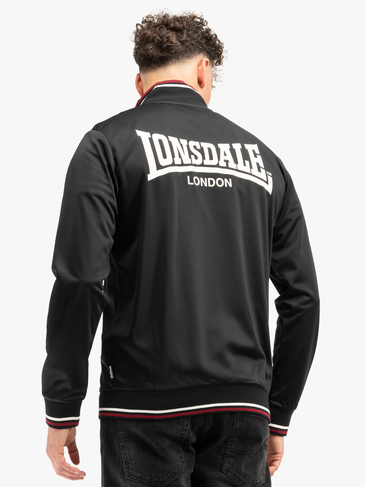 Lonsdale 117621 Irthing Trainingsjacke Schwarz