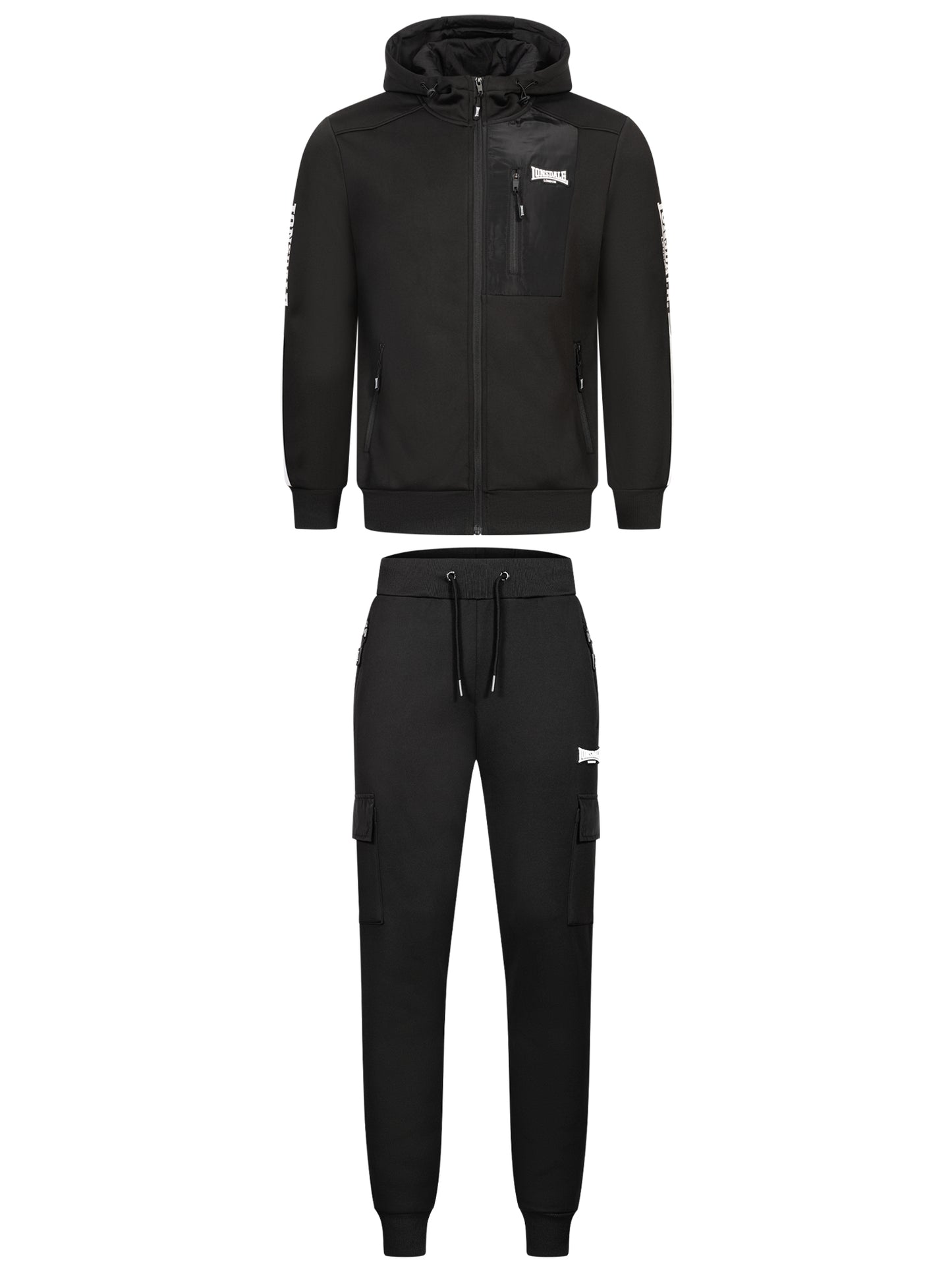 Lonsdale 117627 Bulough Jogginganzug Schwarz