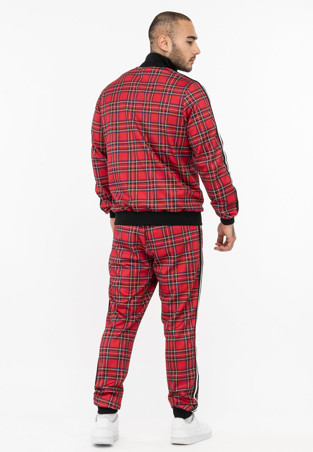 Lonsdale 117635 Royal Steward Jogginganzug Rot/Schwarz/Weiss