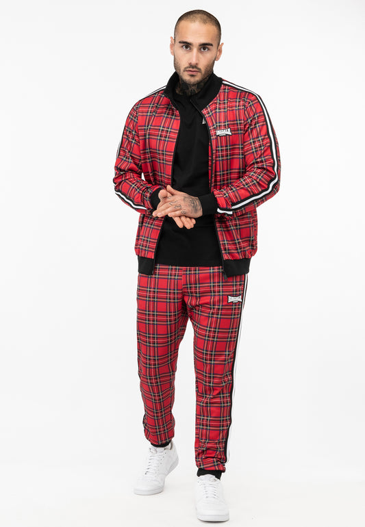 Lonsdale 117635 Royal Steward Jogginganzug Rot/Schwarz/Weiss