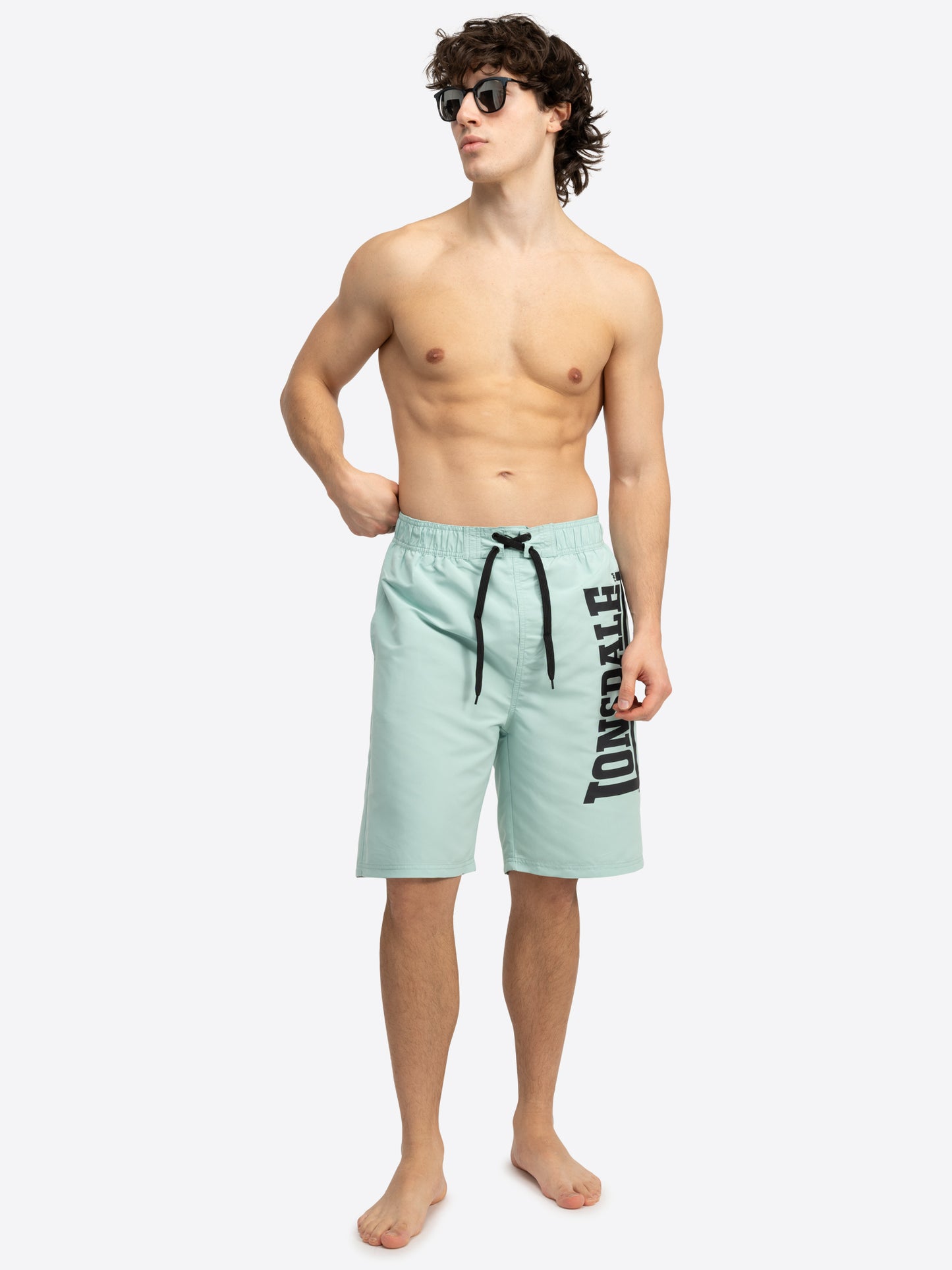 Lonsdale 117653 Radmoor Badehose Aqua