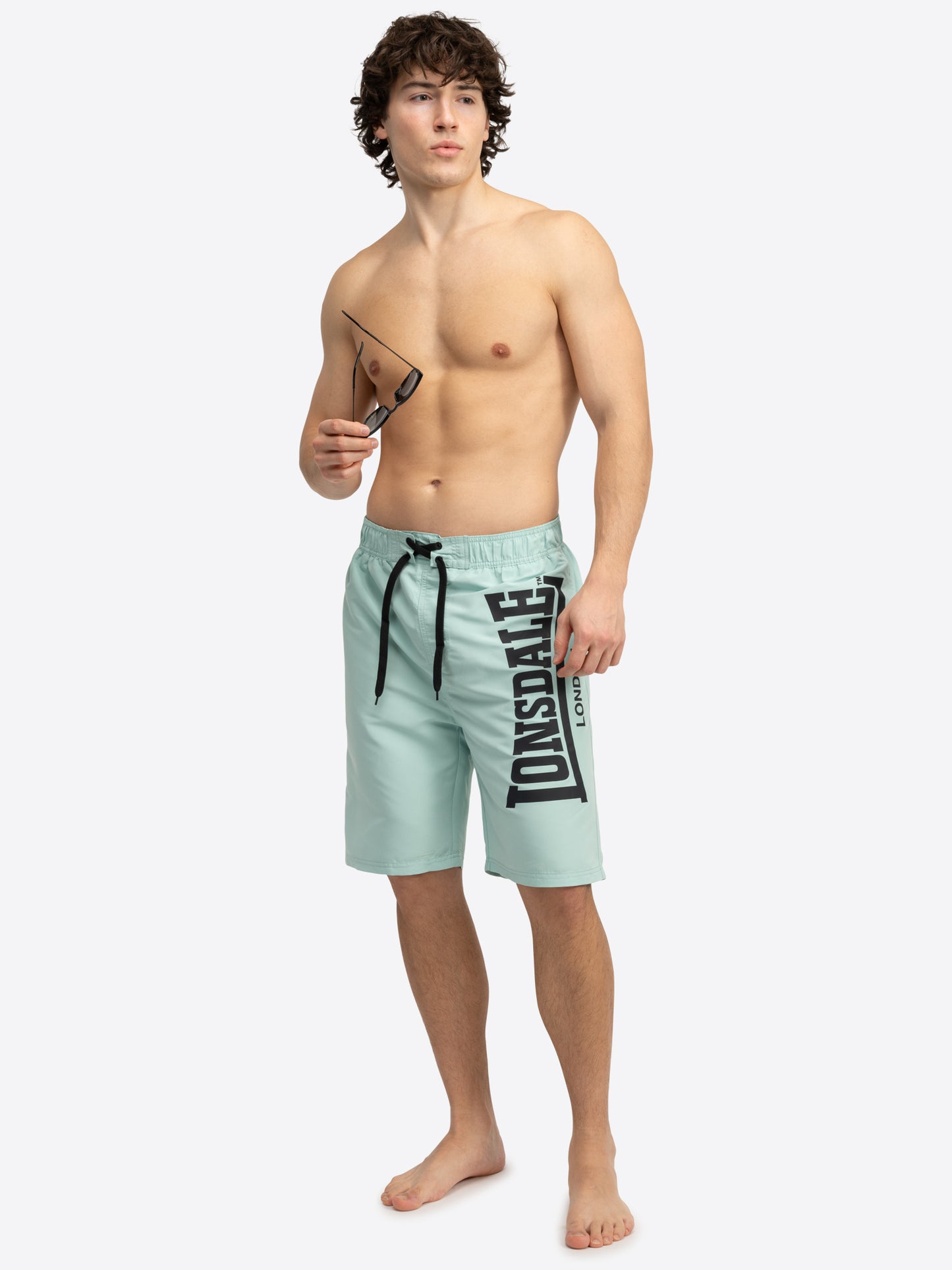 Lonsdale 117653 Radmoor Badehose Aqua