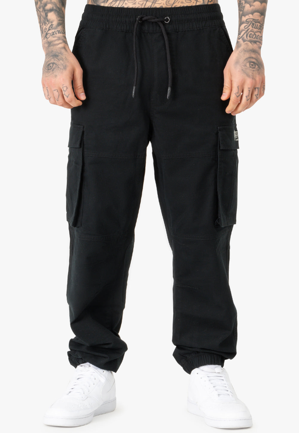 Lonsdale 117654 Mickley Cargohose Schwarz
