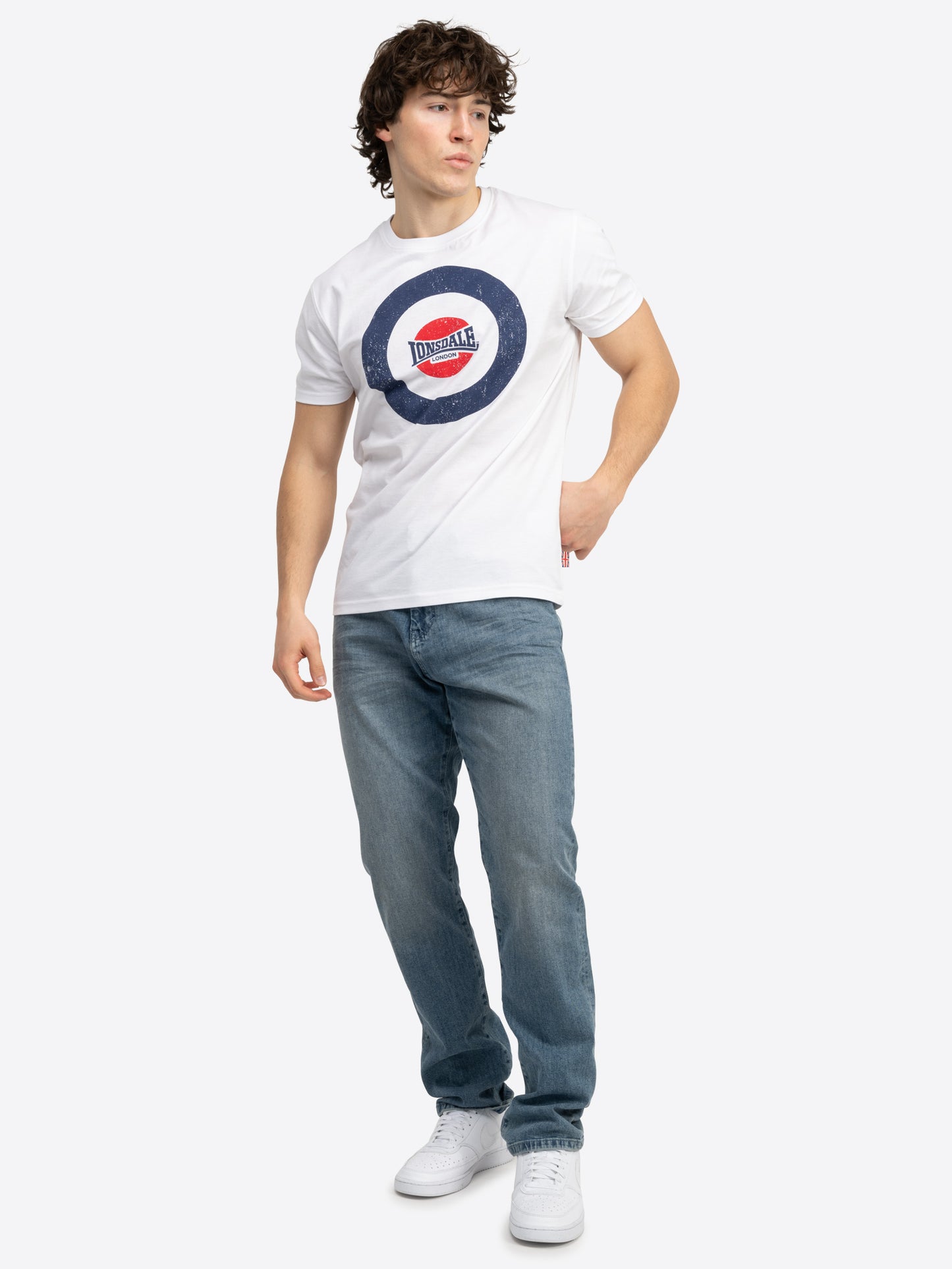 Lonsdale 117661 Trevose T-Shirt - Weiss