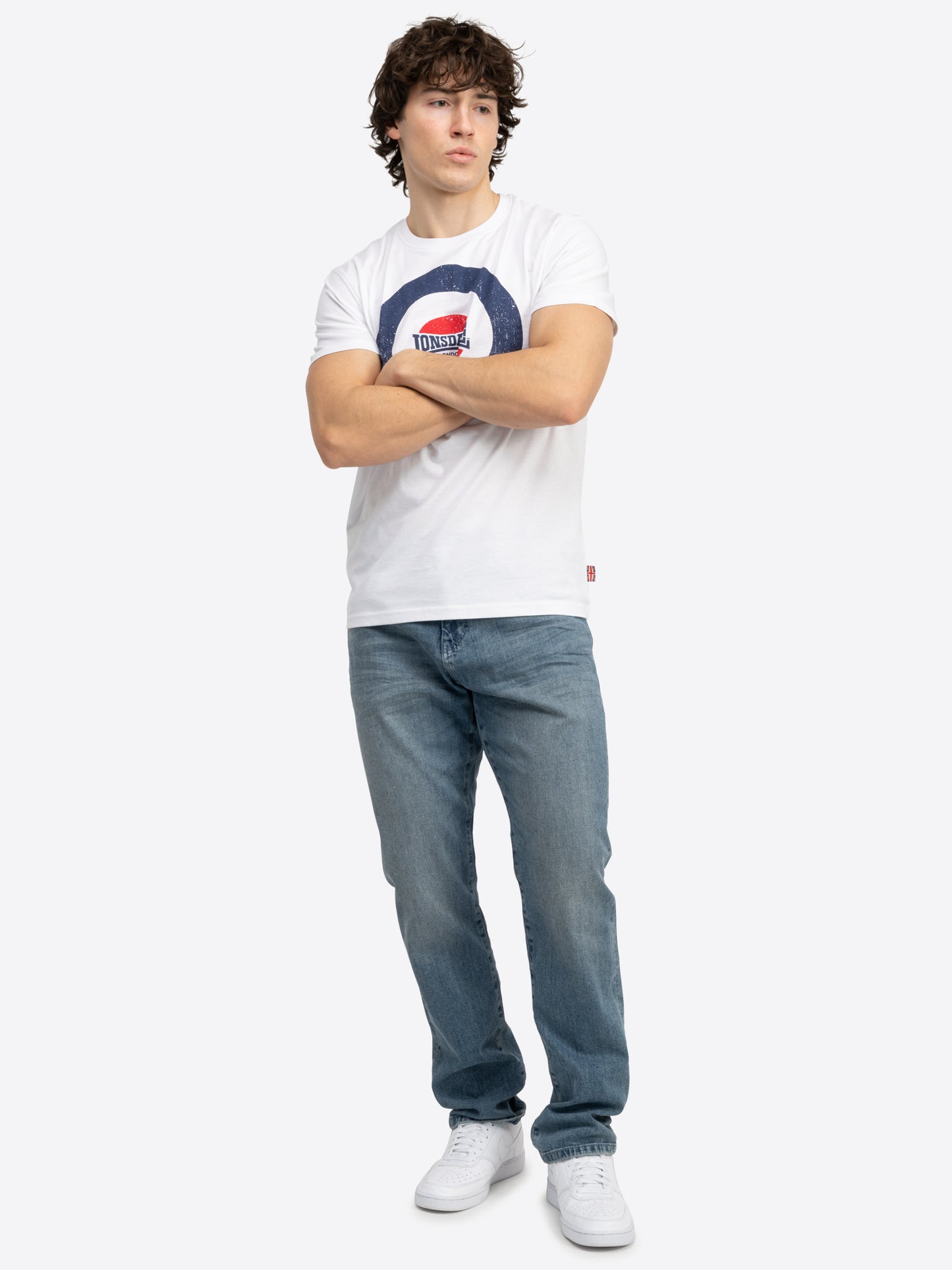 Lonsdale 117661 Trevose T-Shirt - Weiss