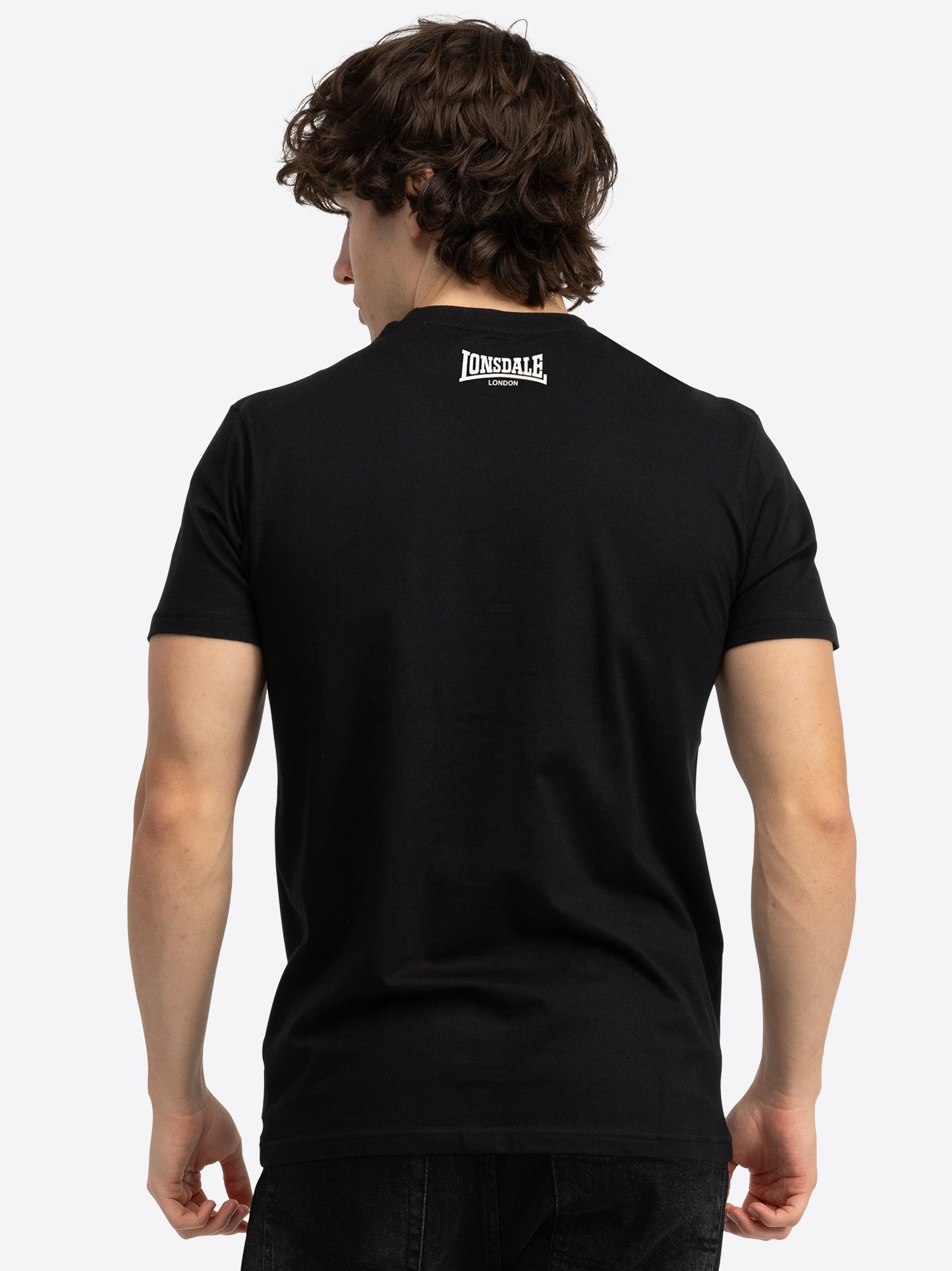 Lonsdale 117662 Minver T-Shirt - Schwarz
