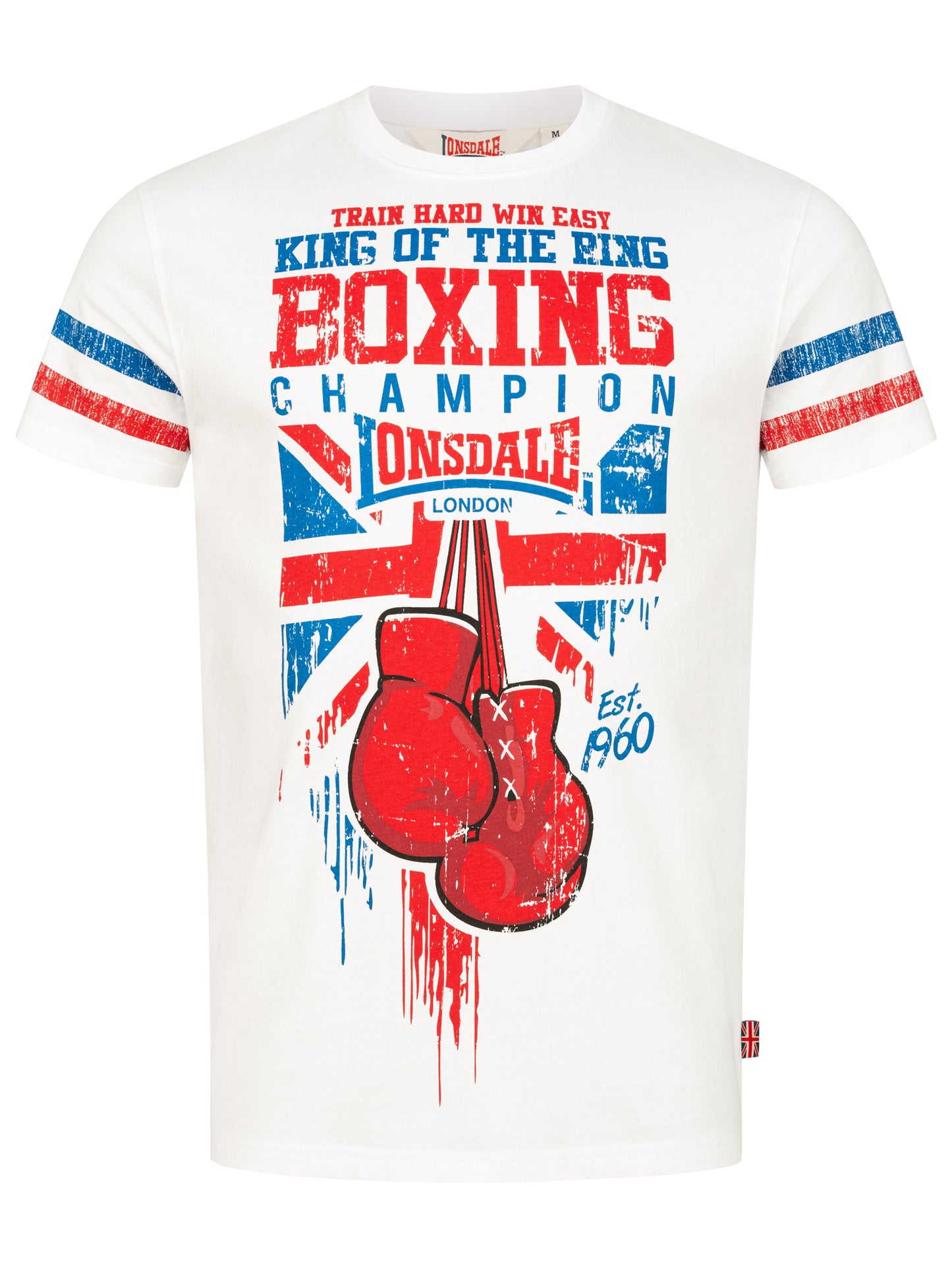 Lonsdale 117663 Crugmeer T-Shirt - Weiss