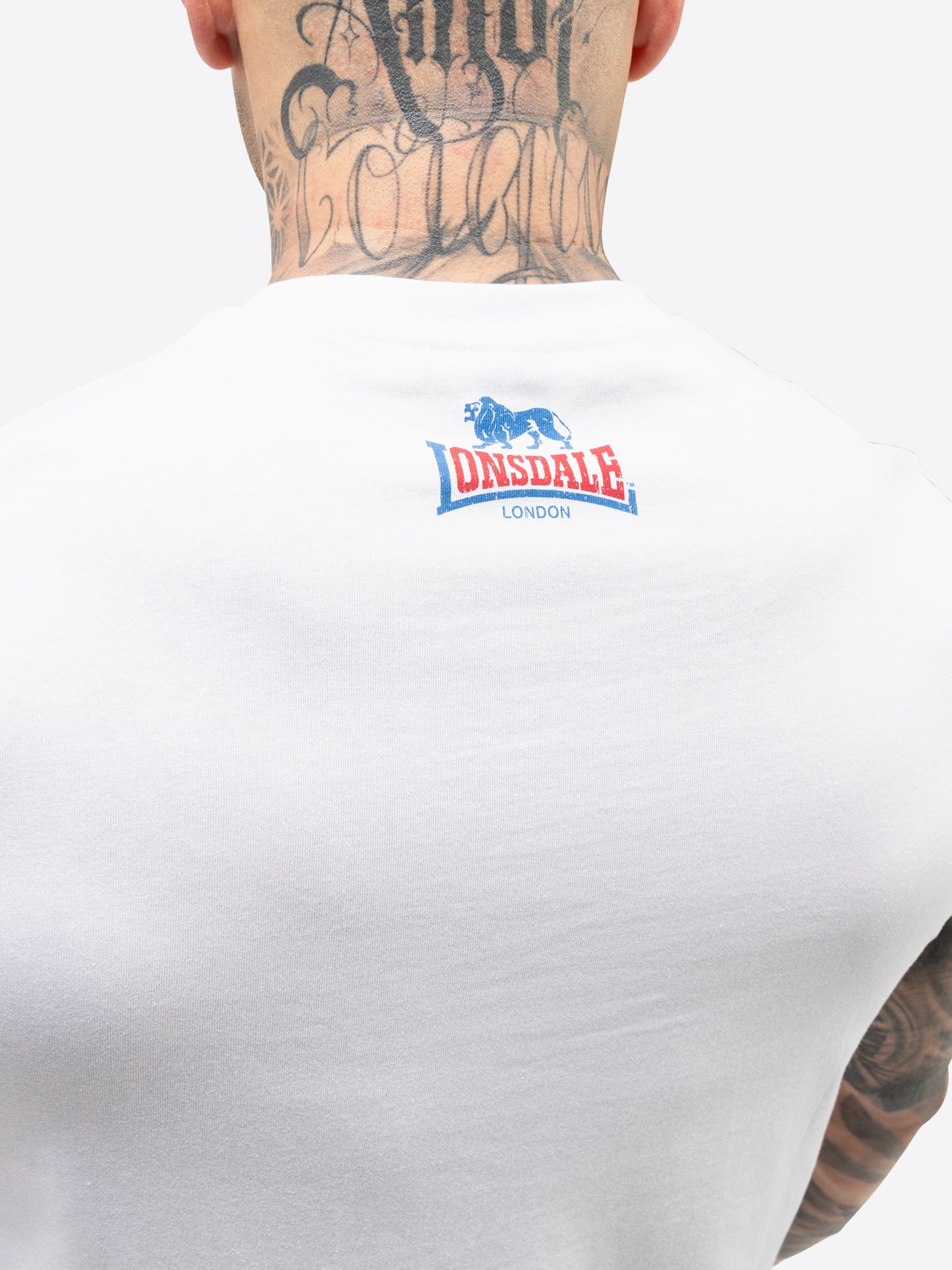 Lonsdale 117663 Crugmeer T-Shirt - Weiss
