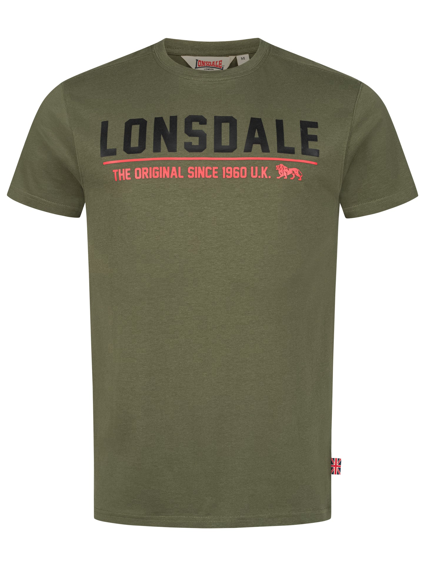 Lonsdale 117669 Crantock T-Shirt - Olive
