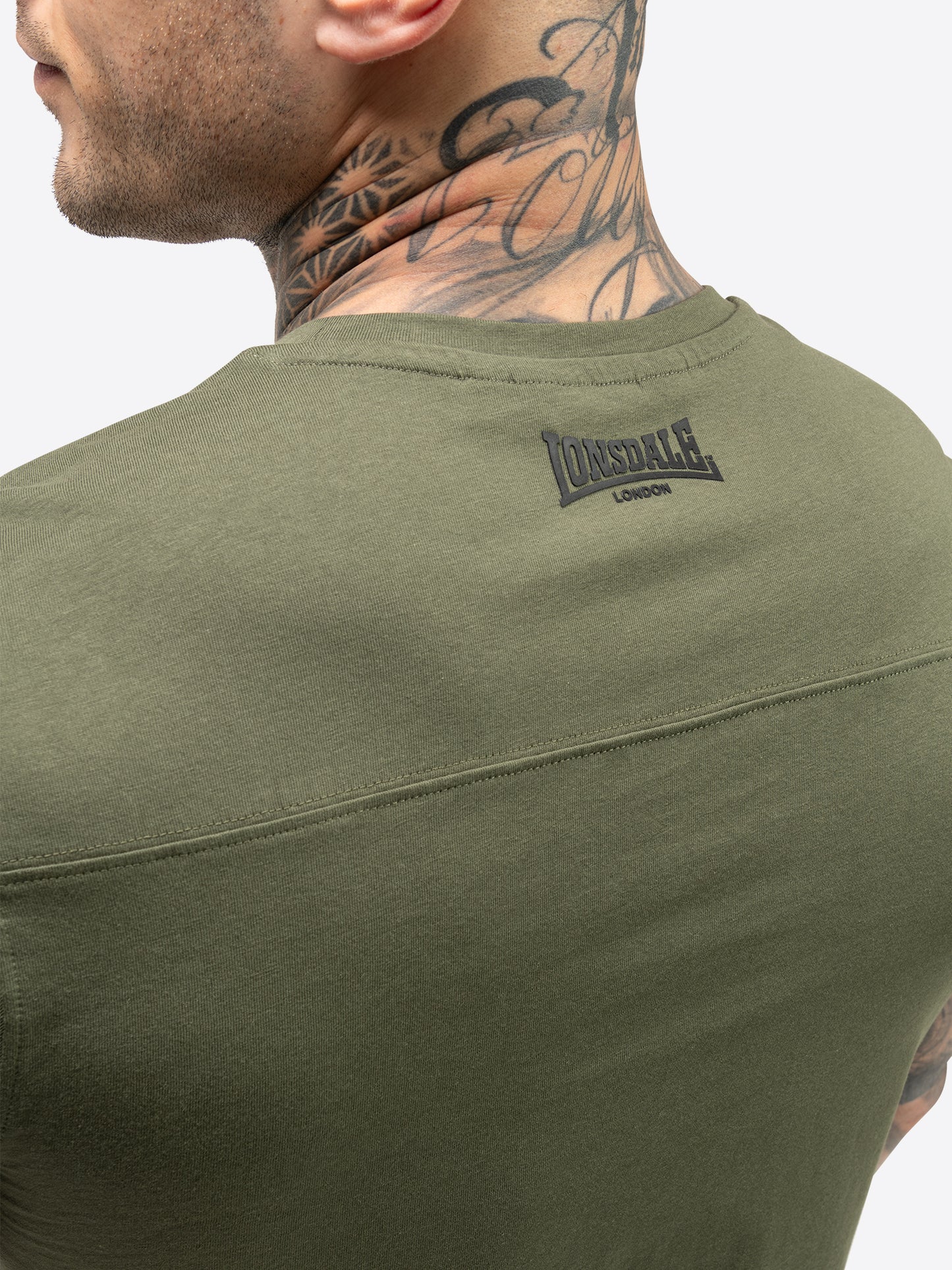 Lonsdale 117699 Crantock T-Shirt - Olive
