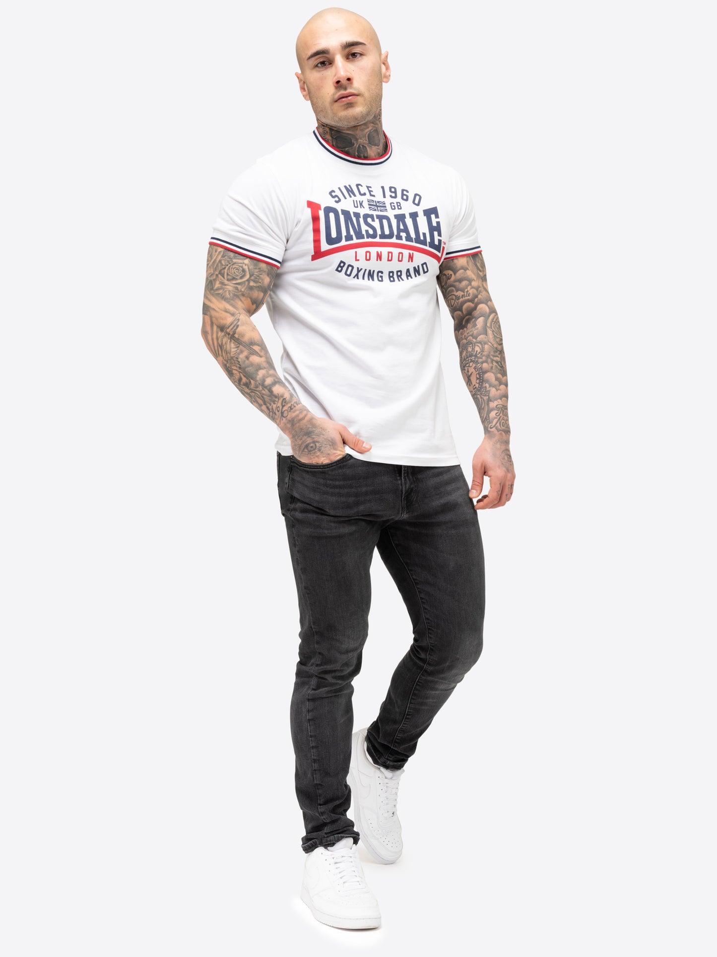 Lonsdale 117673 Gavrene Weiss